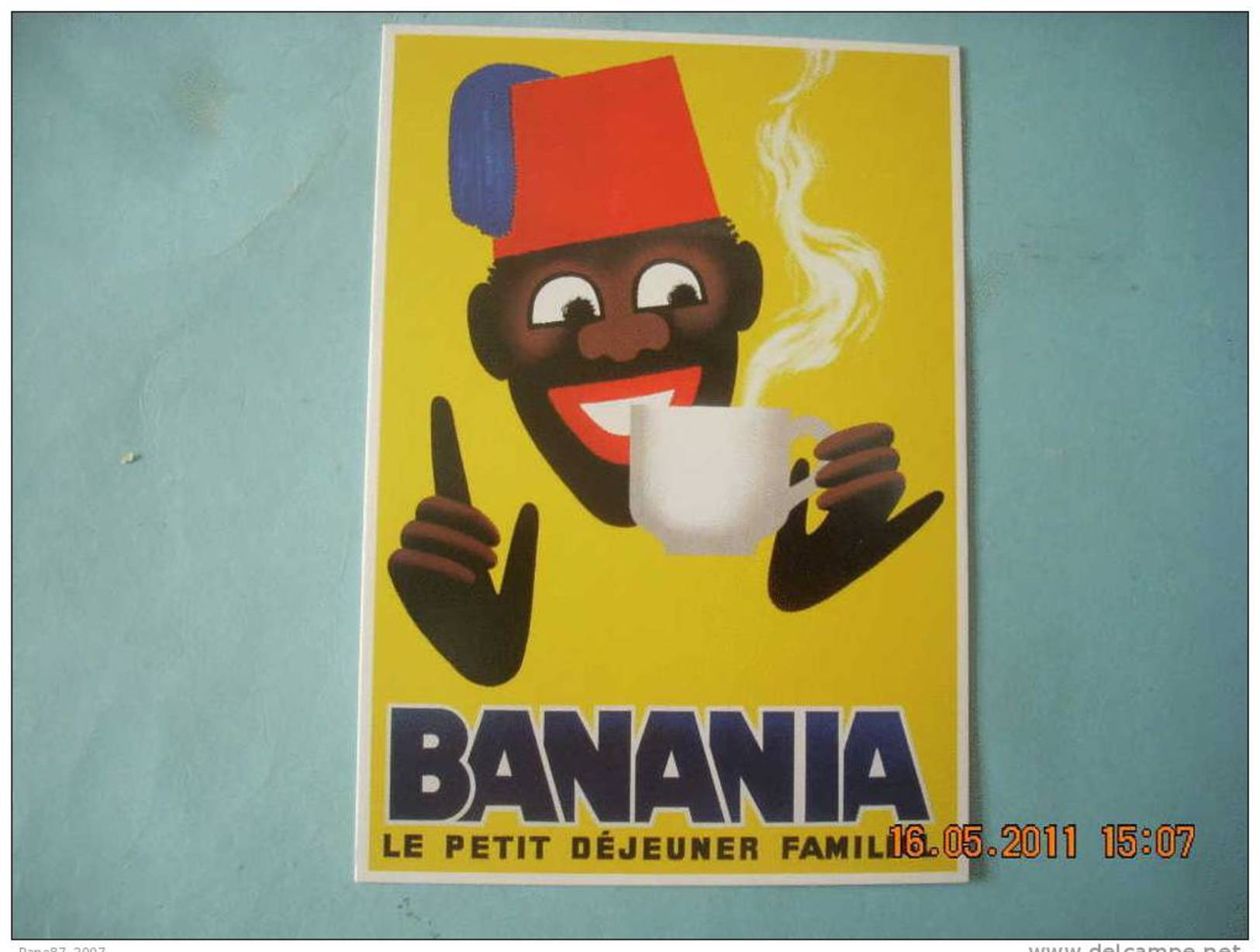 CLOUET 10743 BANANIA LE PETIT DEJEUNER FAMILIAL   DESSIN DE MORVAN - Publicidad