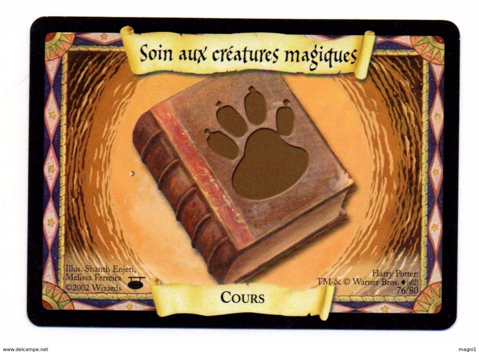 Harry Potter N° 76/80 - Soin Aux Créatures Magiques - Harry Potter