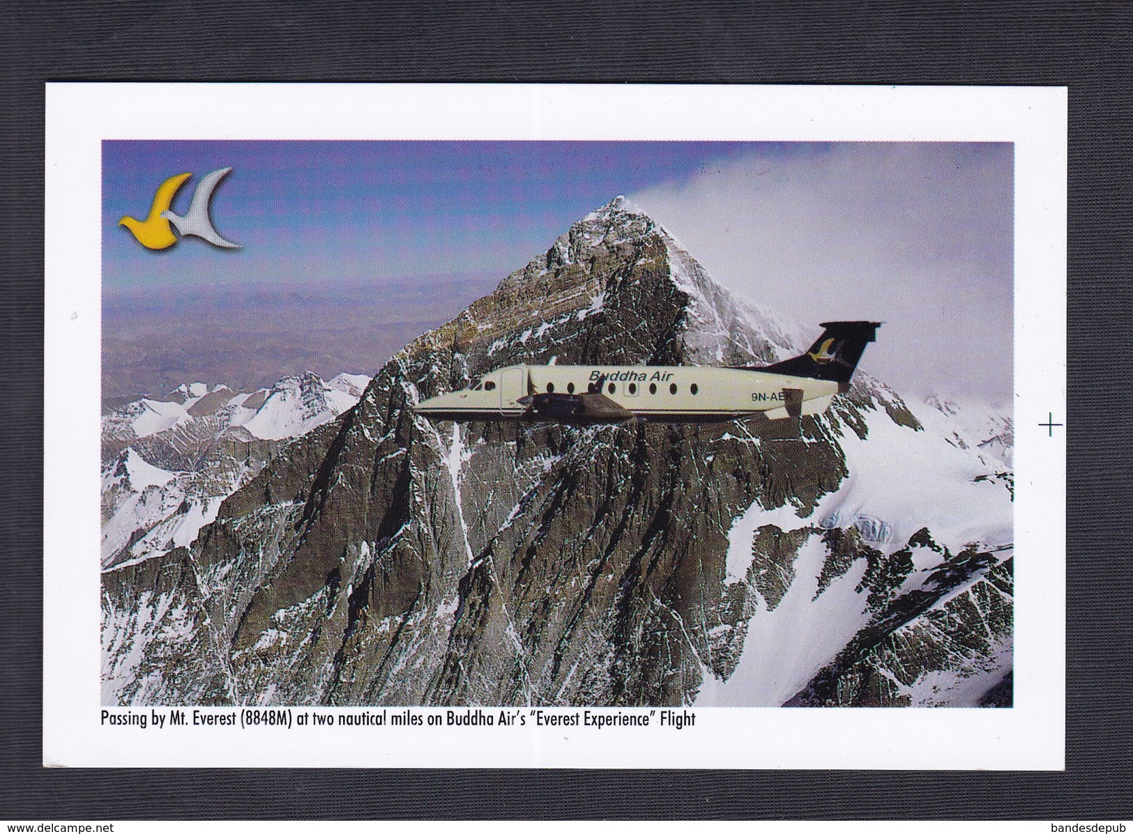 Nepal Aviation Avion Buddha Air Passing Mont Everest On Buddha Air's Everest Experience Flight - Nepal