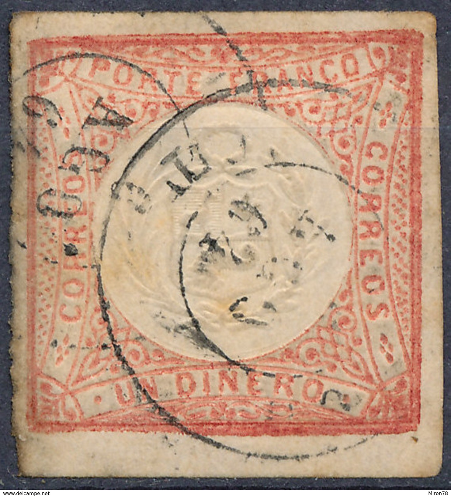 Stamp Peru 1862 Used Lot5 - Peru