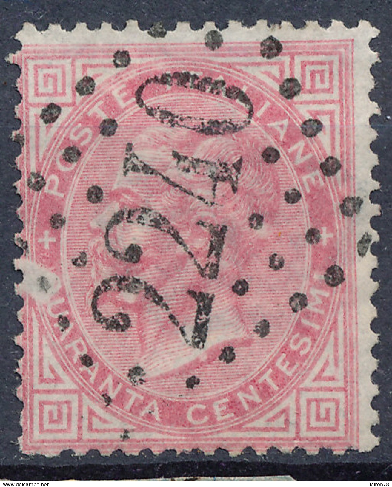 Stamp Italy 1863 Used Lot#7 - Oblitérés