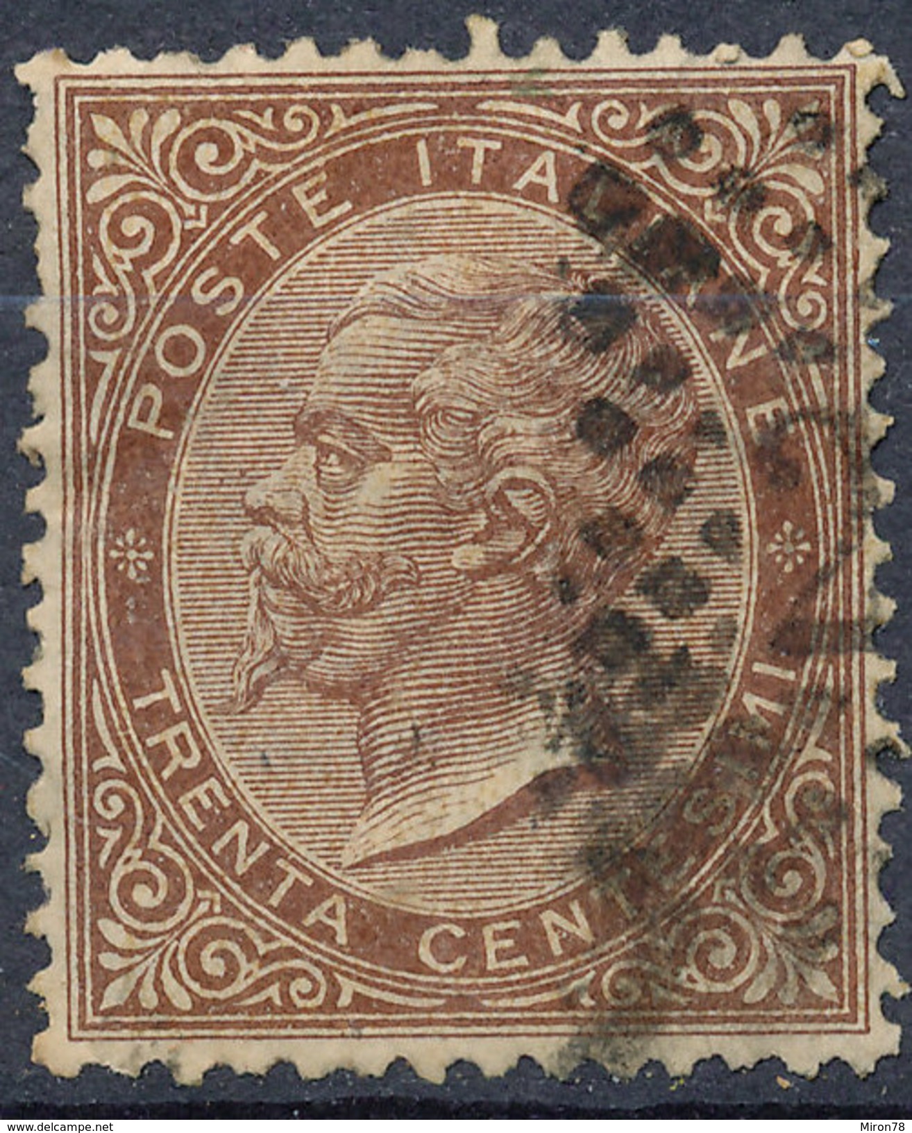 Stamp Italy 1863 Used Lot#10 - Used