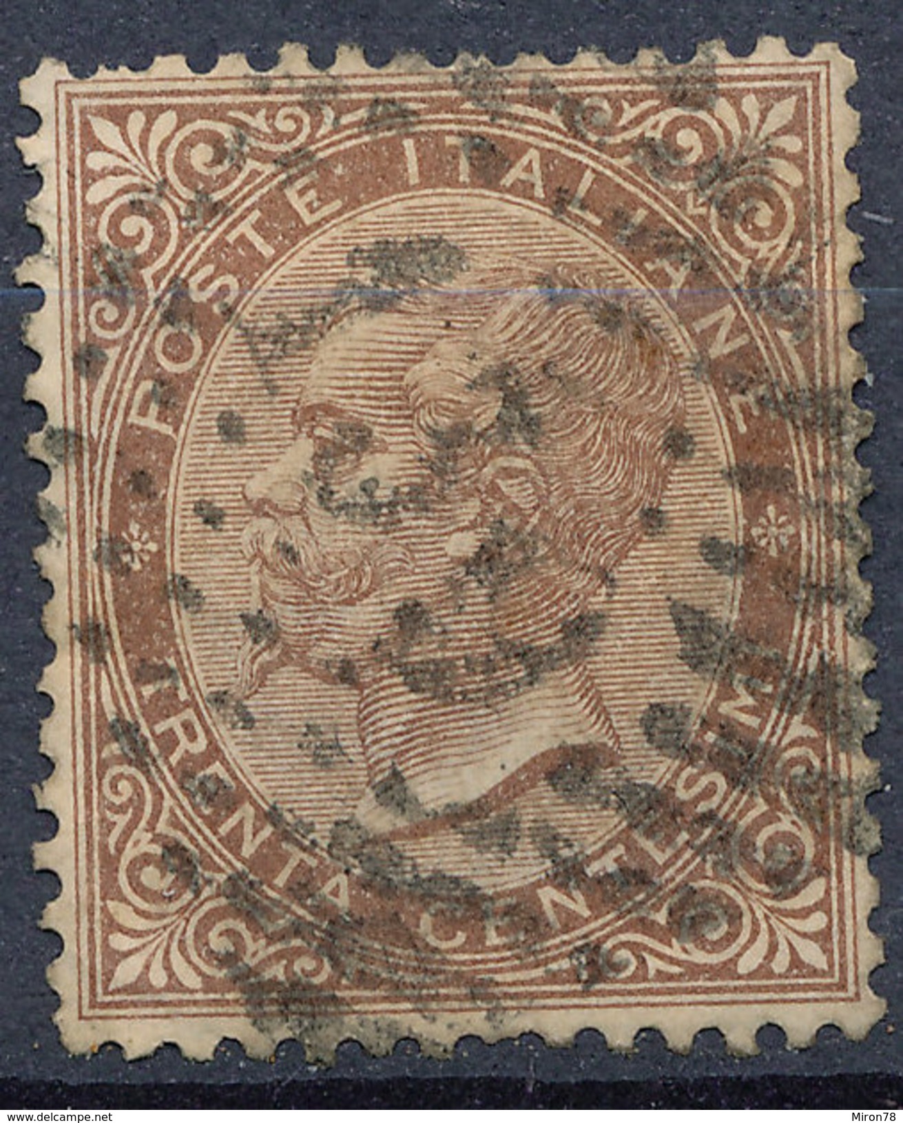 Stamp Italy 1863 Used Lot#13 - Used