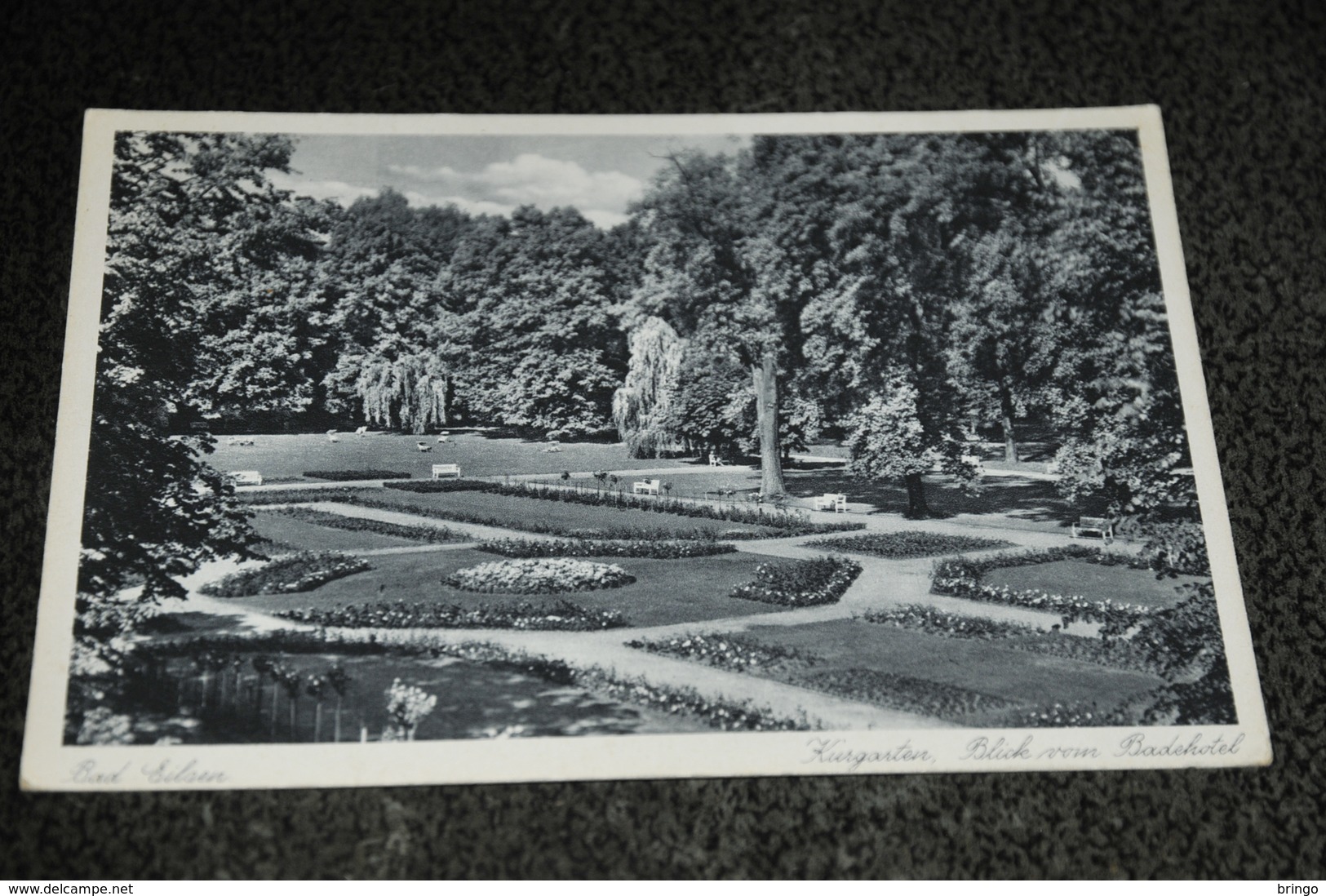 2836- Bad Eilsen, Kurgarten, Blick Vom Badehotel - Hameln (Pyrmont)