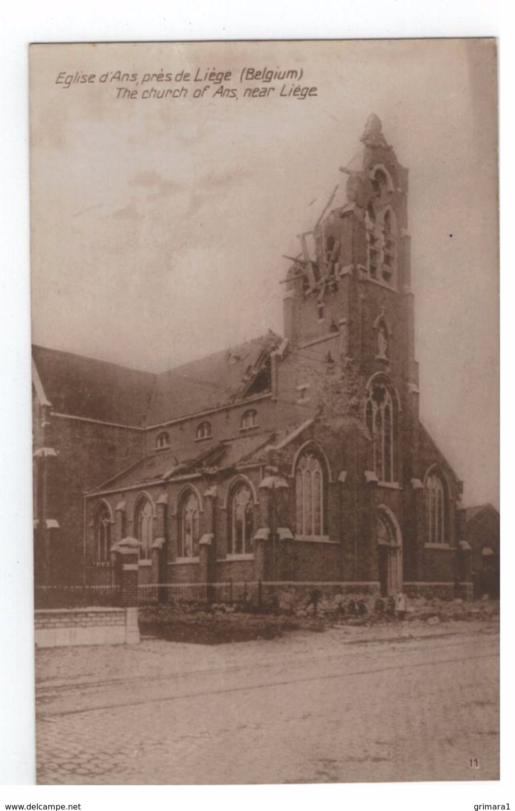 Ans : Eglise D'Ans Près De Liège  (WO1) 11 - Ans