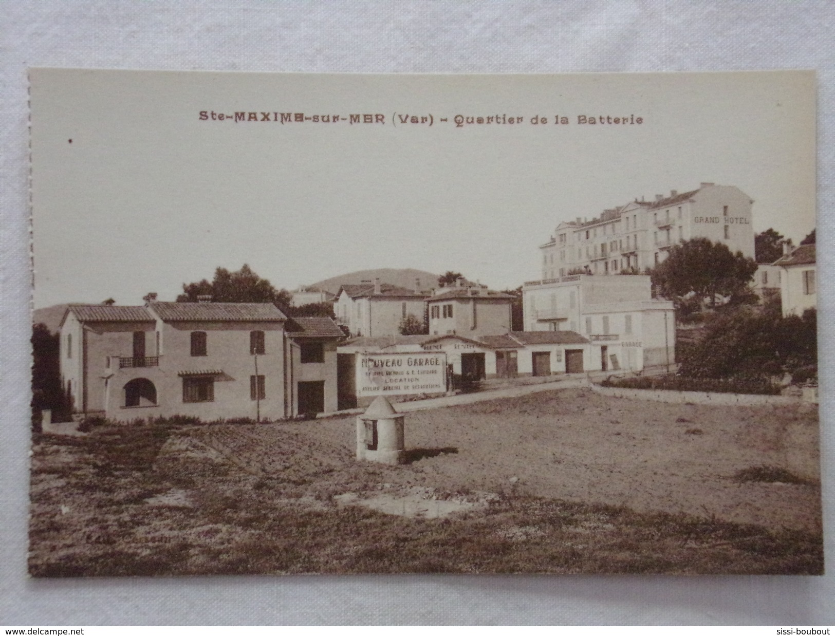 SAINTE-MAXIME-SUR-MER - Quartier De La Batterie - CPA - CP - Carte Postale - Sainte-Maxime