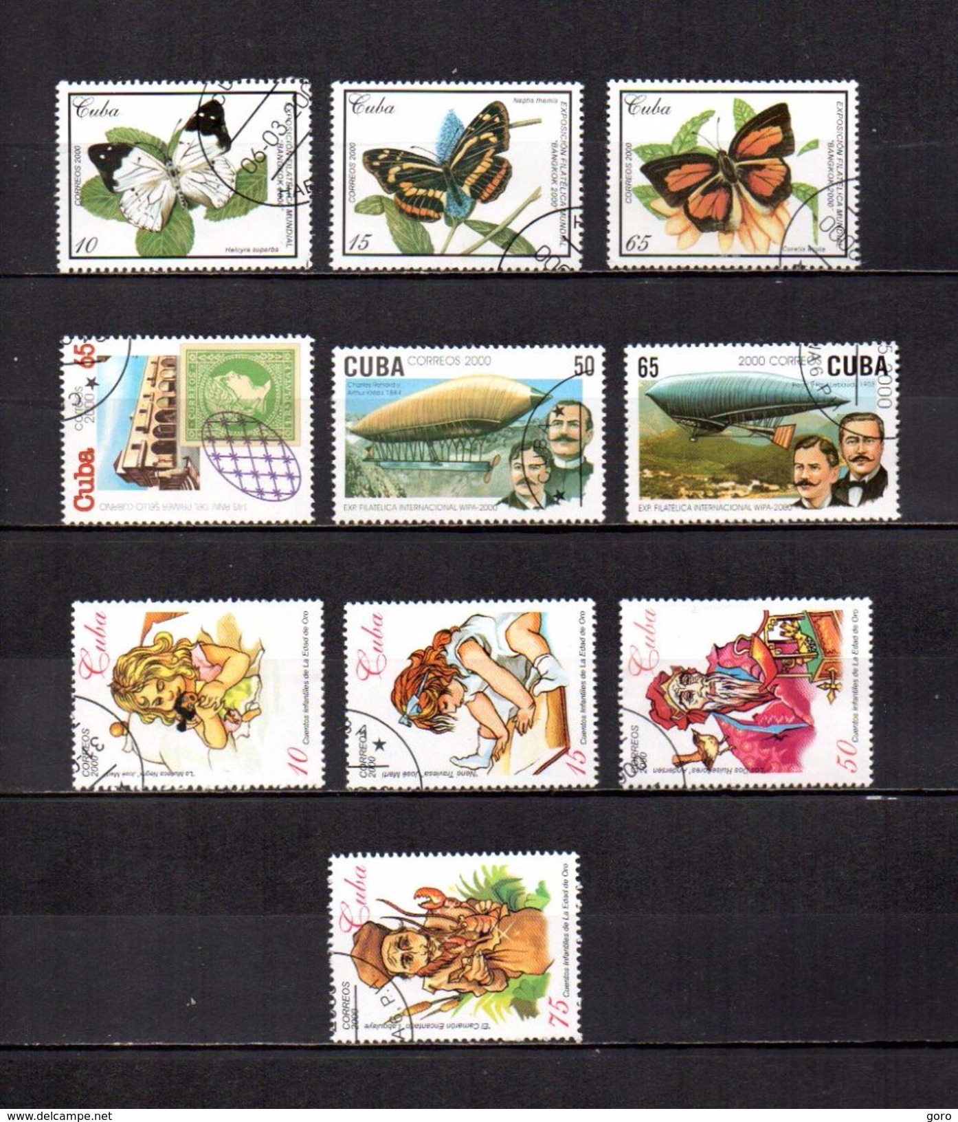 Cuba   2000  .-   Y&T  Nº   3852-3854/3855-3859-3870/3871-3877/3879-3881 - Used Stamps