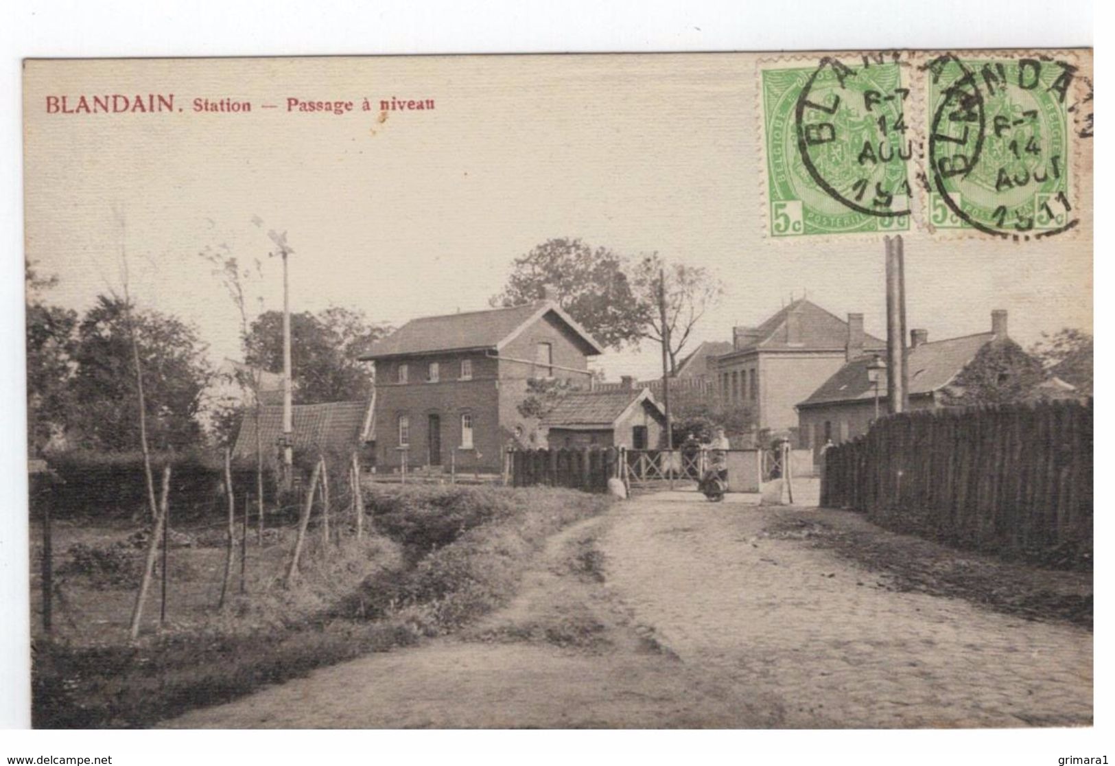 Blandain - Station - Passage à Niveau - Tournai