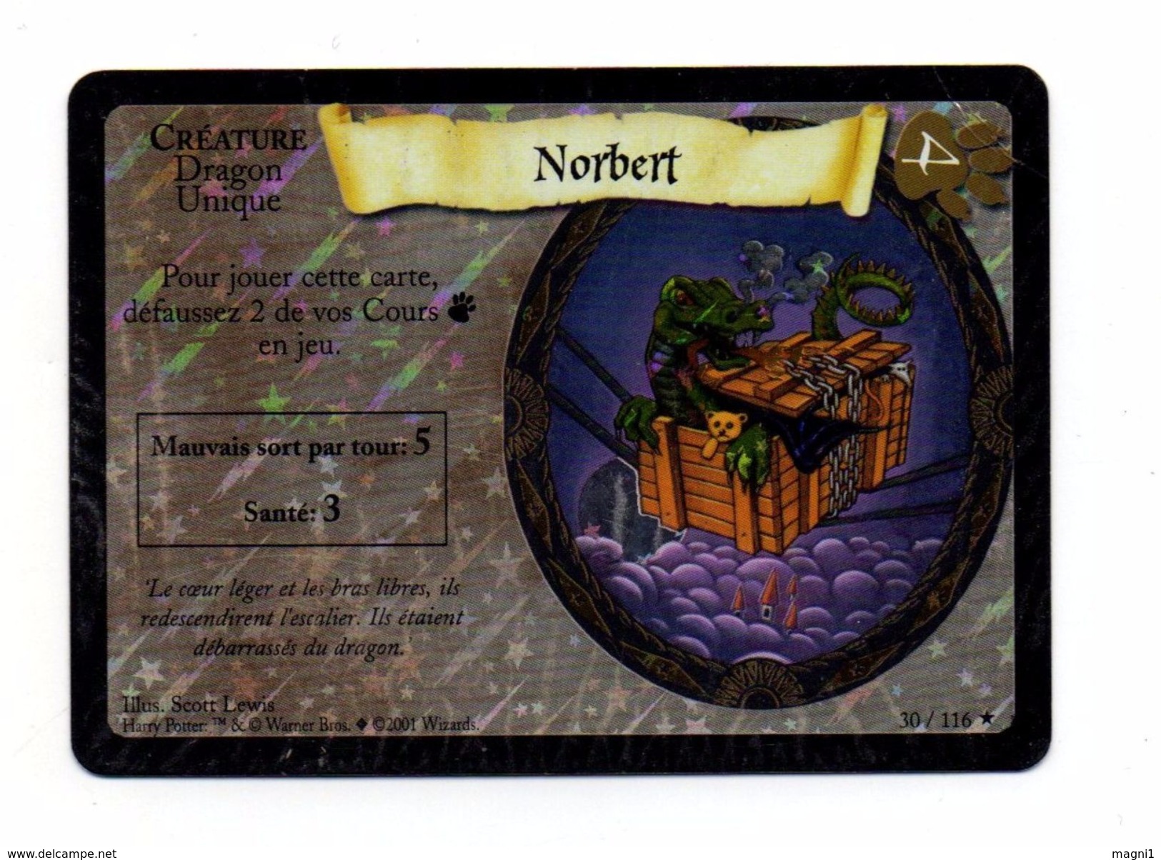 Harry Potter N° 30/116 - Norbert - Harry Potter