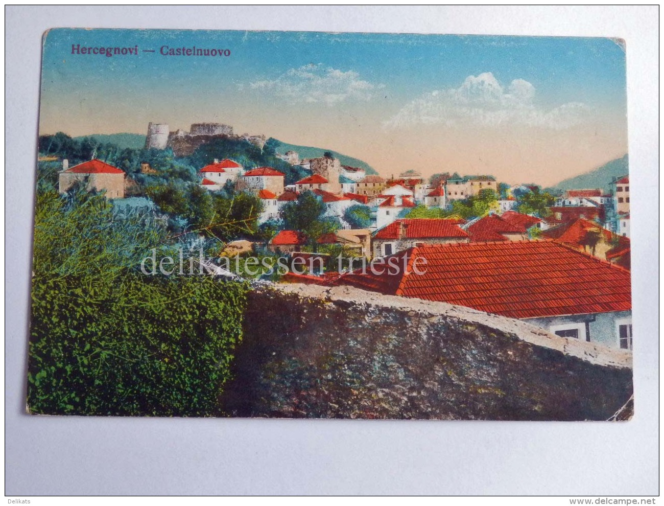 MONTENEGRO Herceg Novi CASTELNUOVO Cattaro DALMAZIA AK Old Postcard - Montenegro