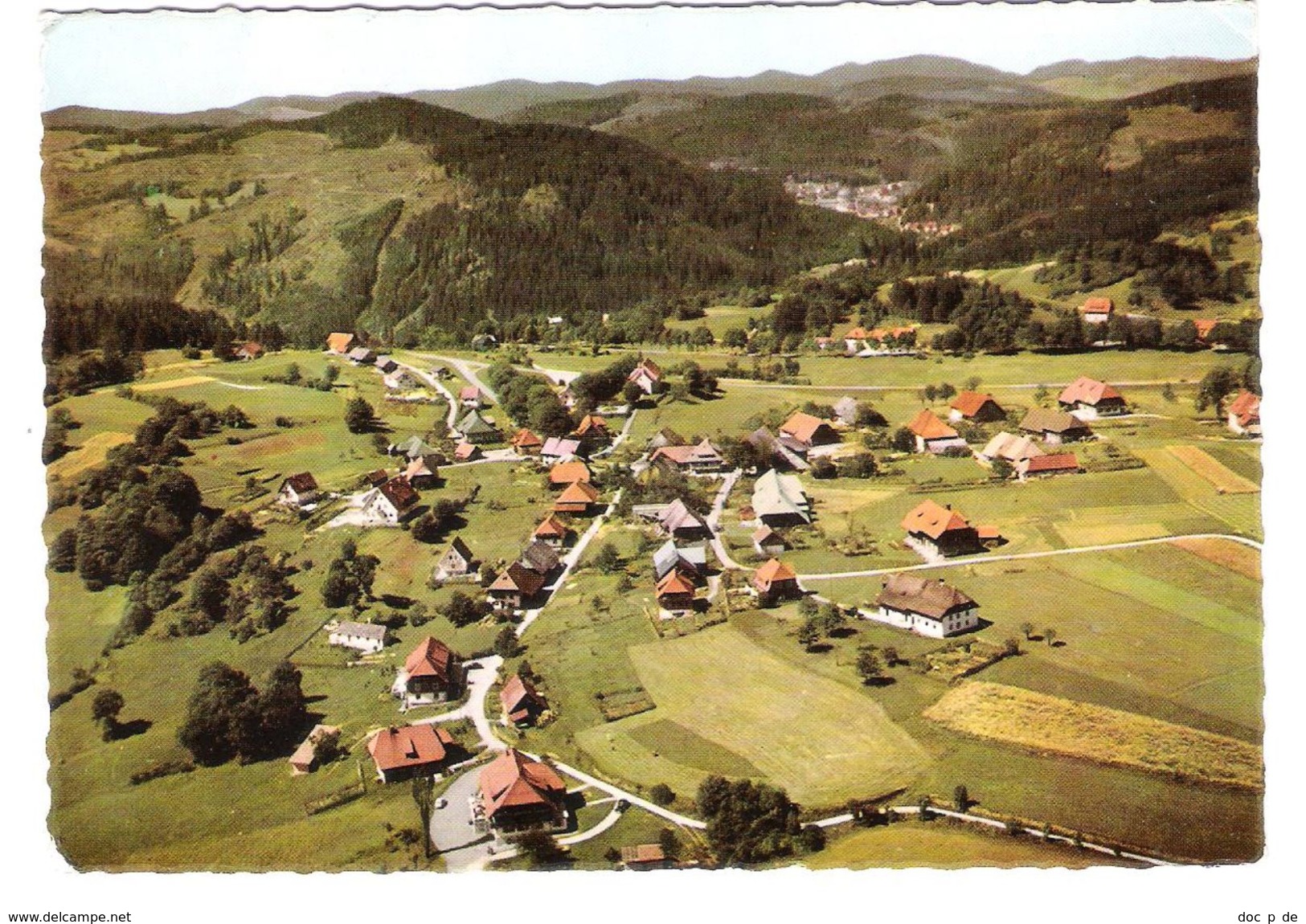 Germany - Häusern Im Schwarzwald - Alte Luftaufnahme 1963 - Waldshut-Tiengen
