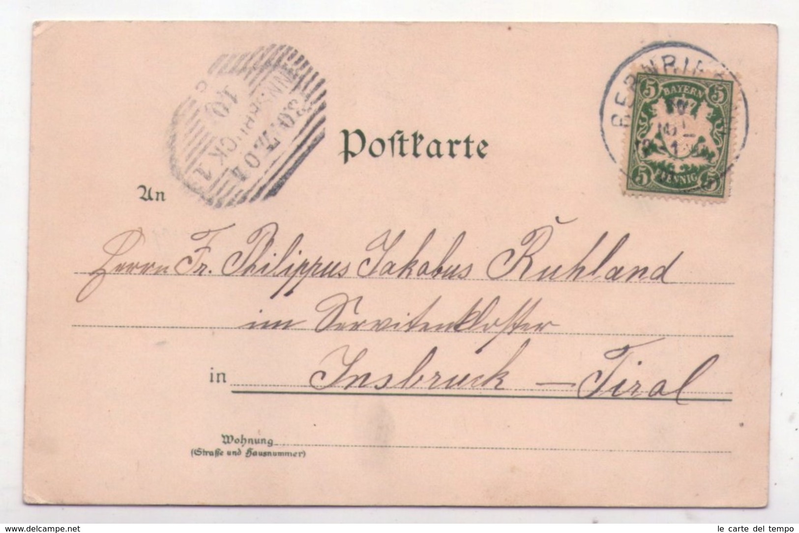 Cartolina/postcard Bernried, Schloss U. Kirche. 1904 - Weilheim