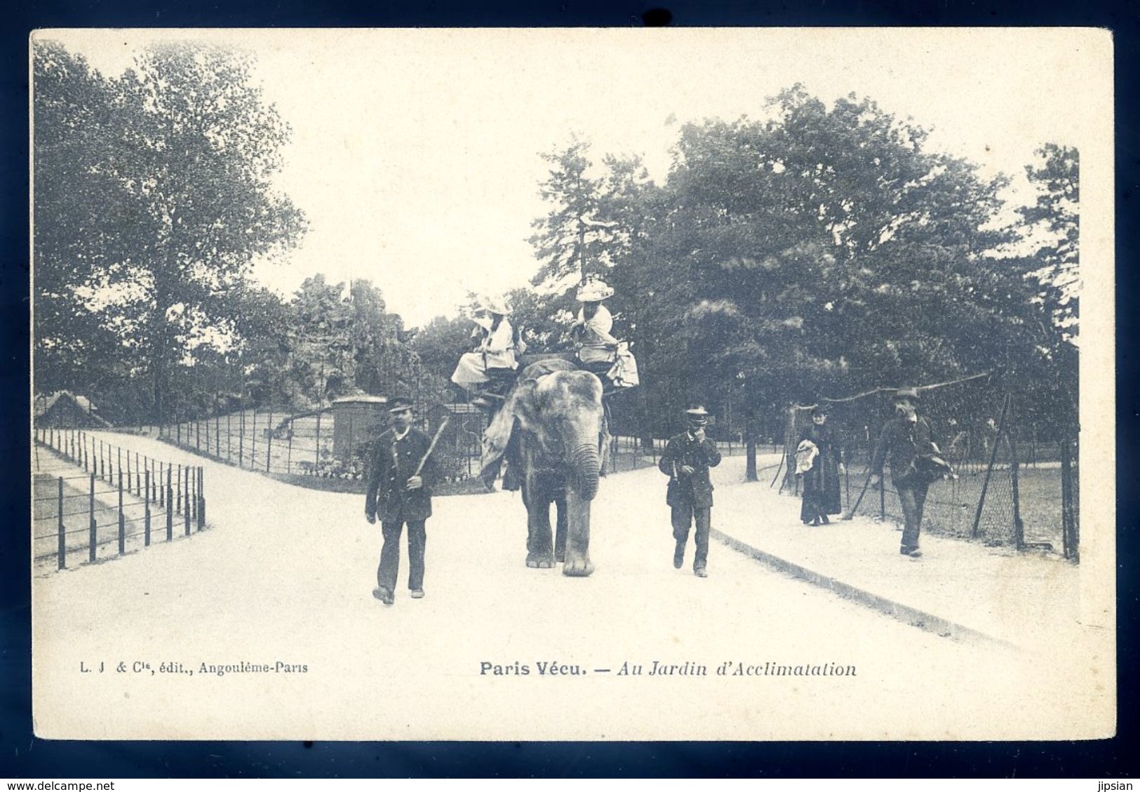 Cpa Du 75 Paris Vécu -- Au Jardin Acclimatation      SEP17-48 - Petits Métiers à Paris