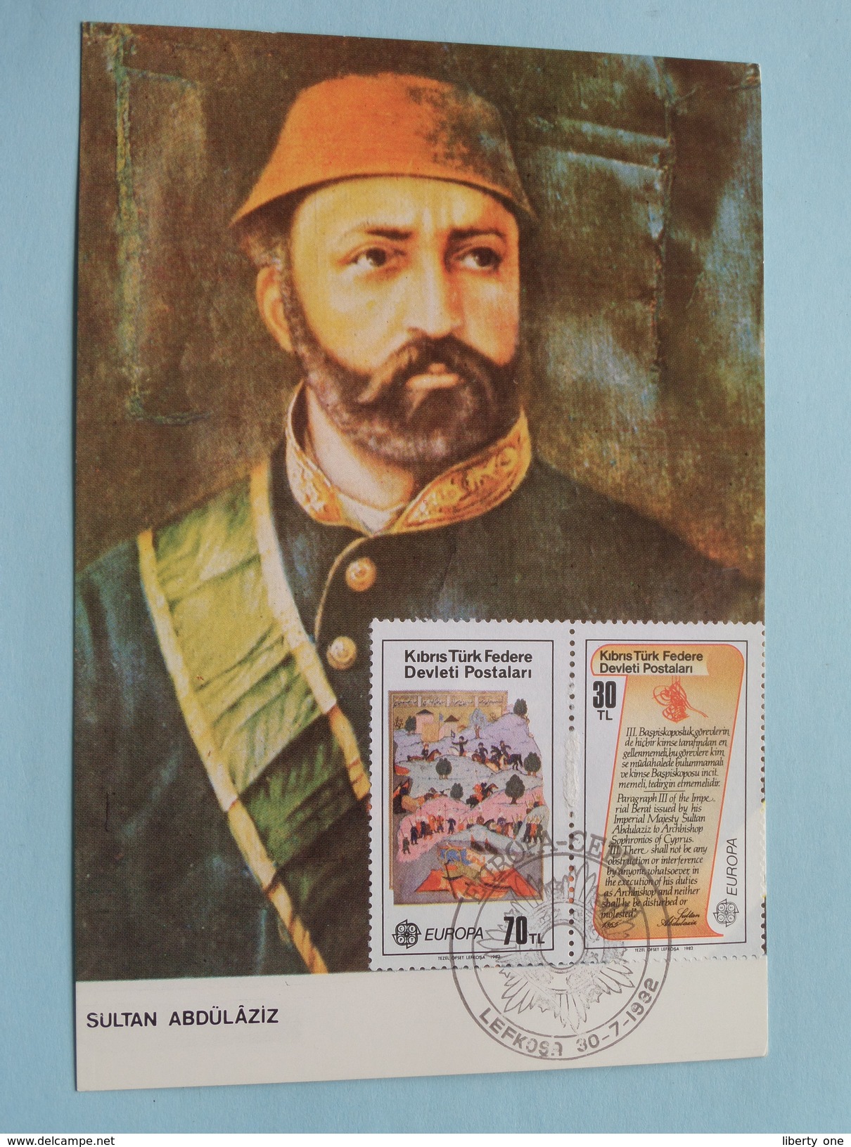 SULTAN ABDÜLAZIZ - 1982 ( Zie Foto ) ! - Cartes-maximum