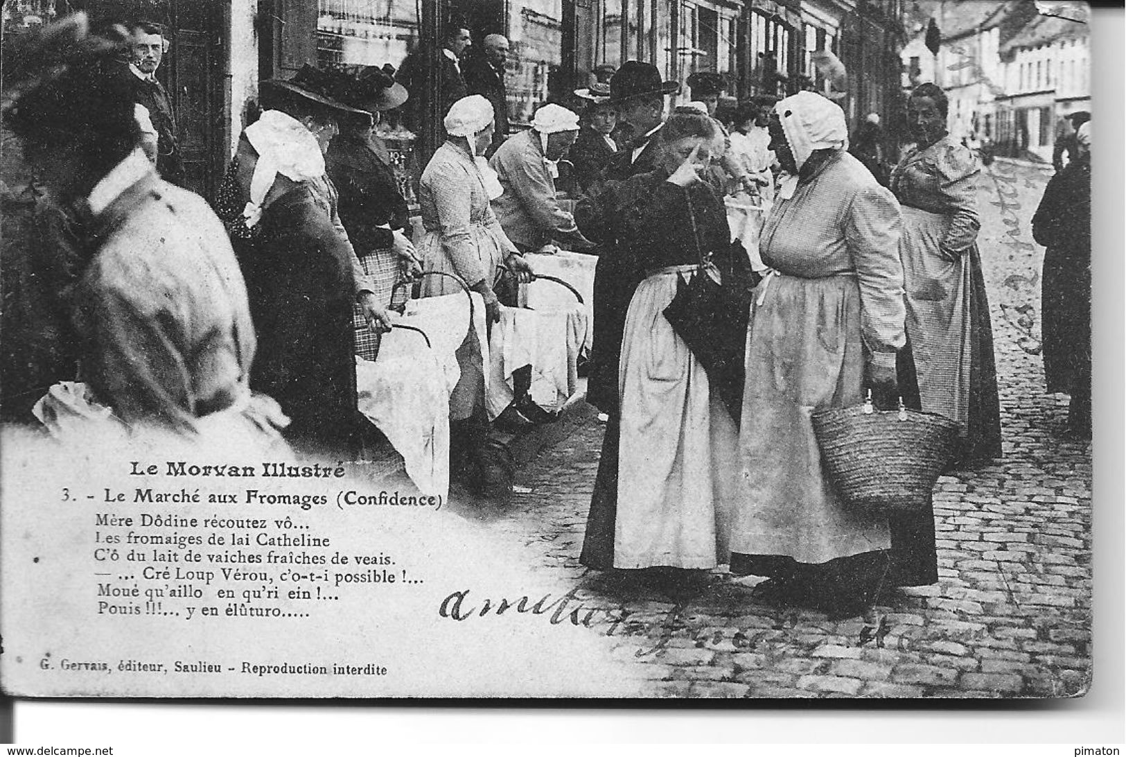 Le Morvan Illustré  - Le Marché Aux Fromages - Marchés