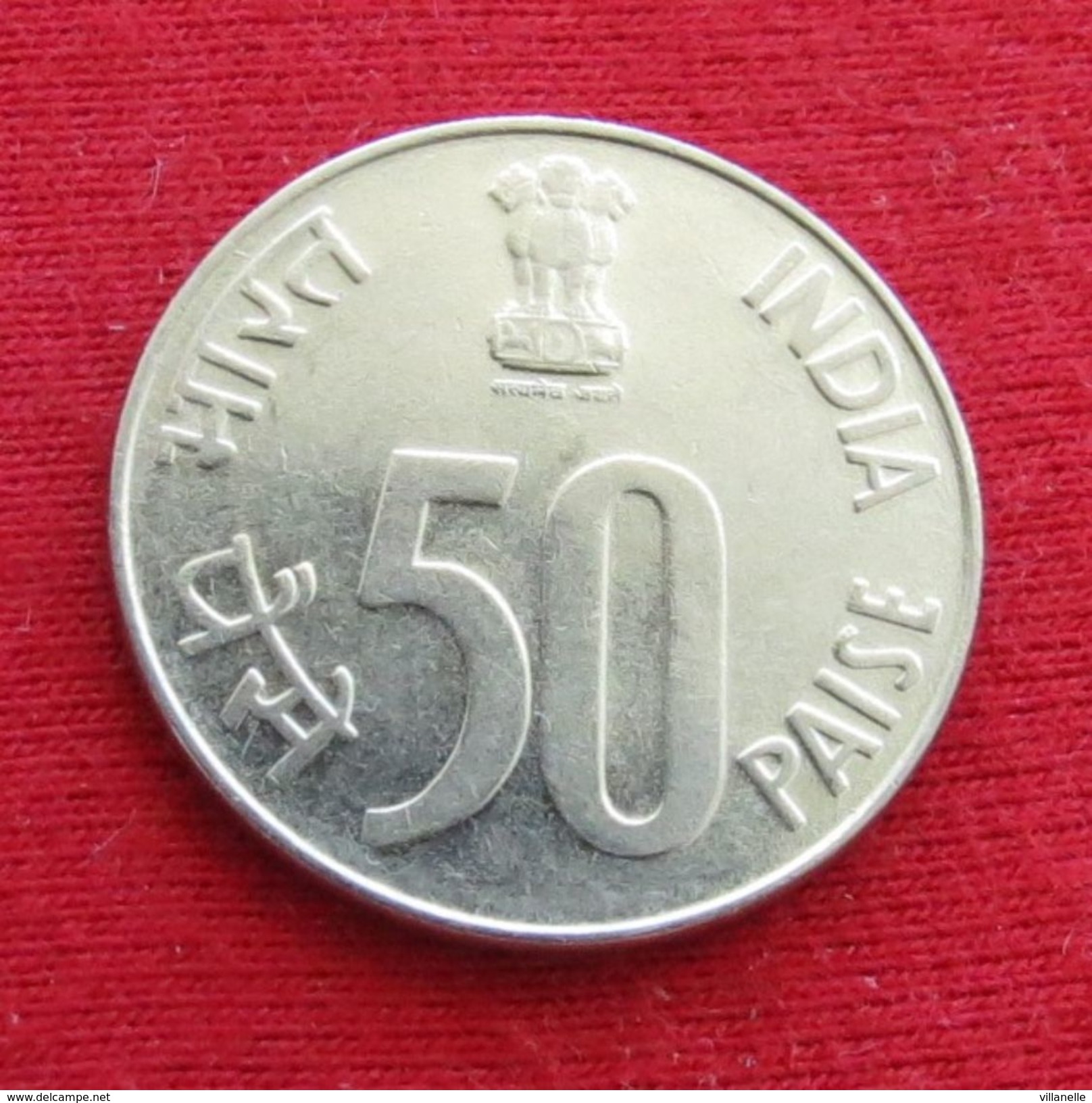 India 50 Paise 1997 N  KM# 69 Inde Indie Indien Indies - Inde