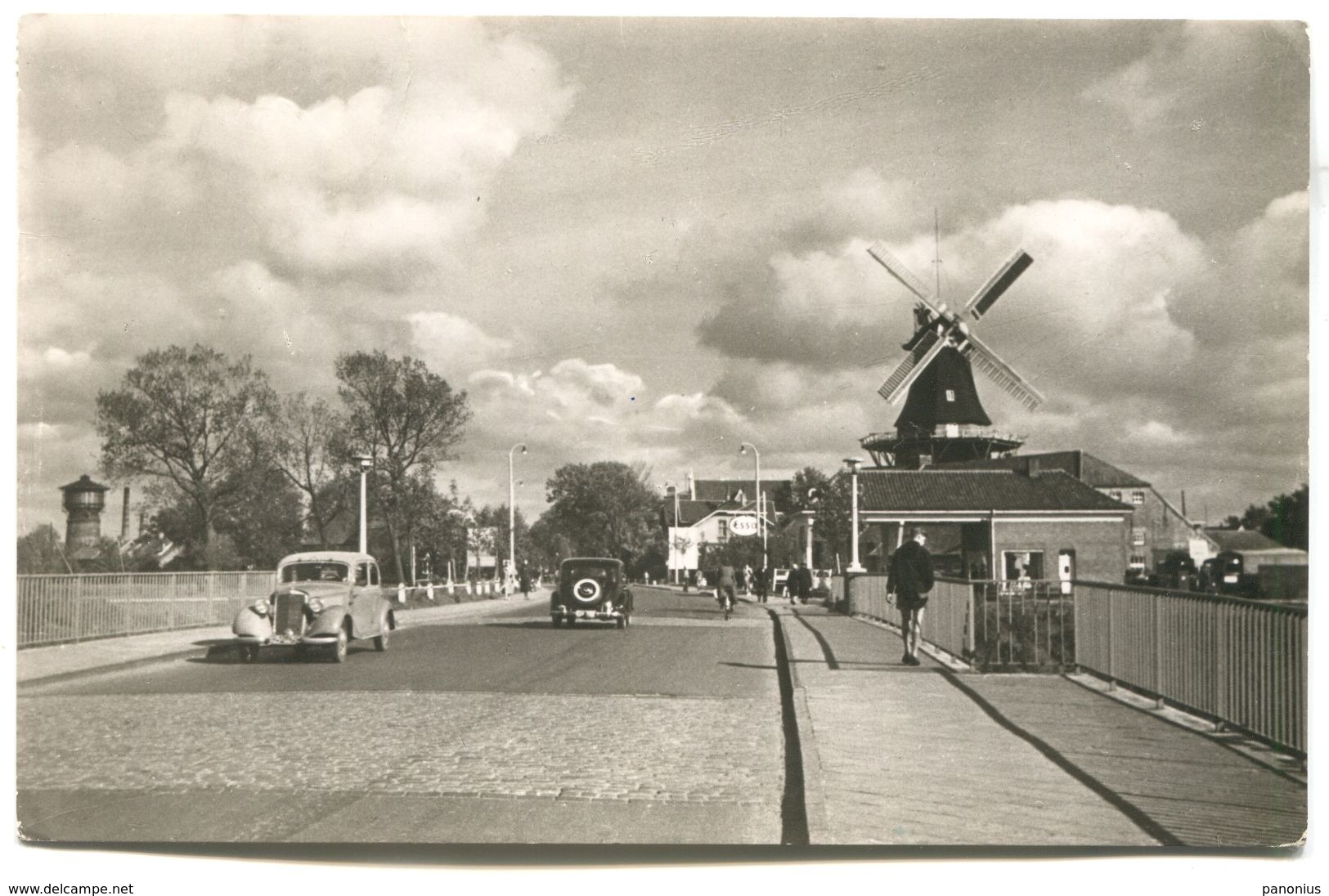 NORDEN - Germany, Windmill, Old Car - Norden