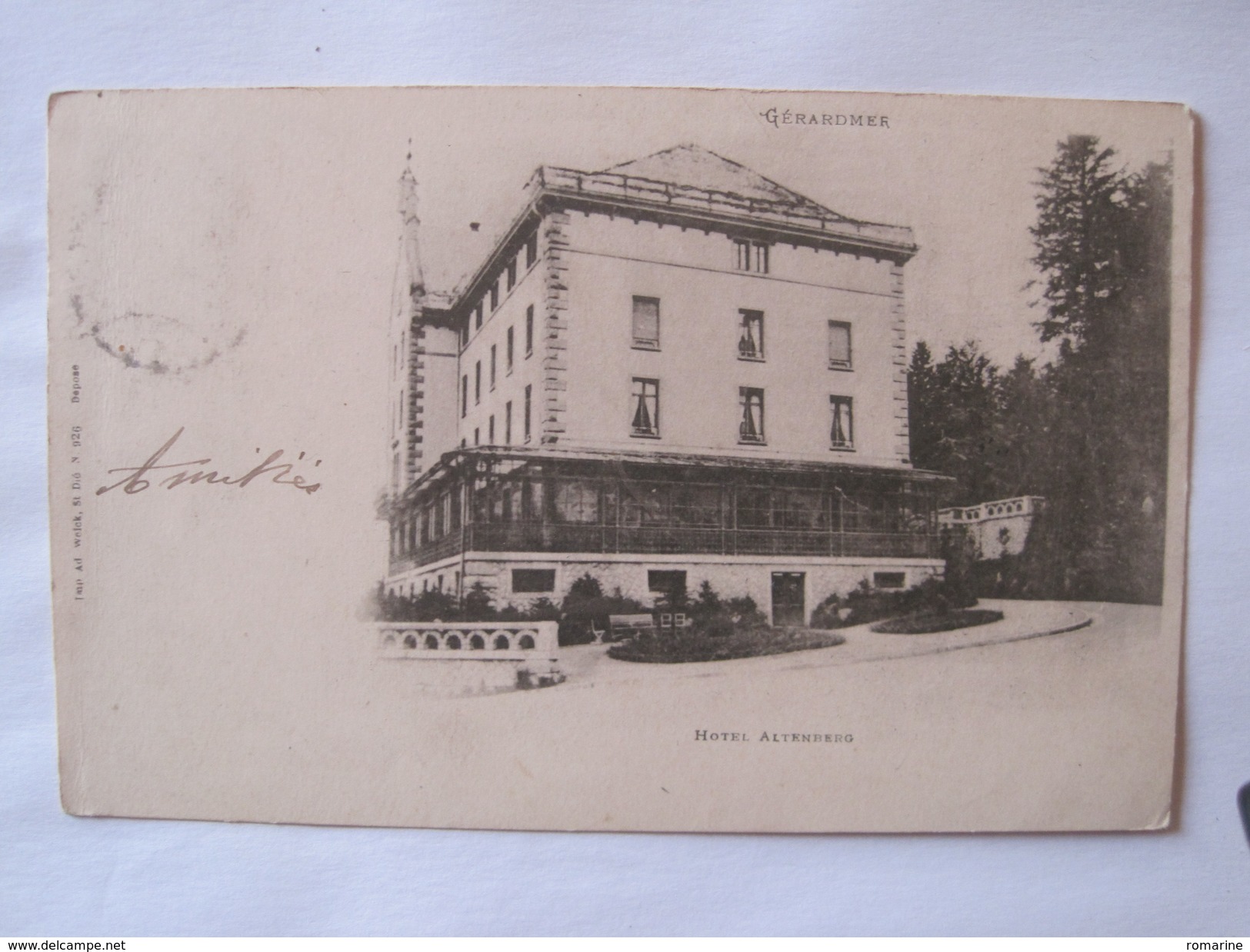 Gerardmer - Hotel Altenberg - Gerardmer