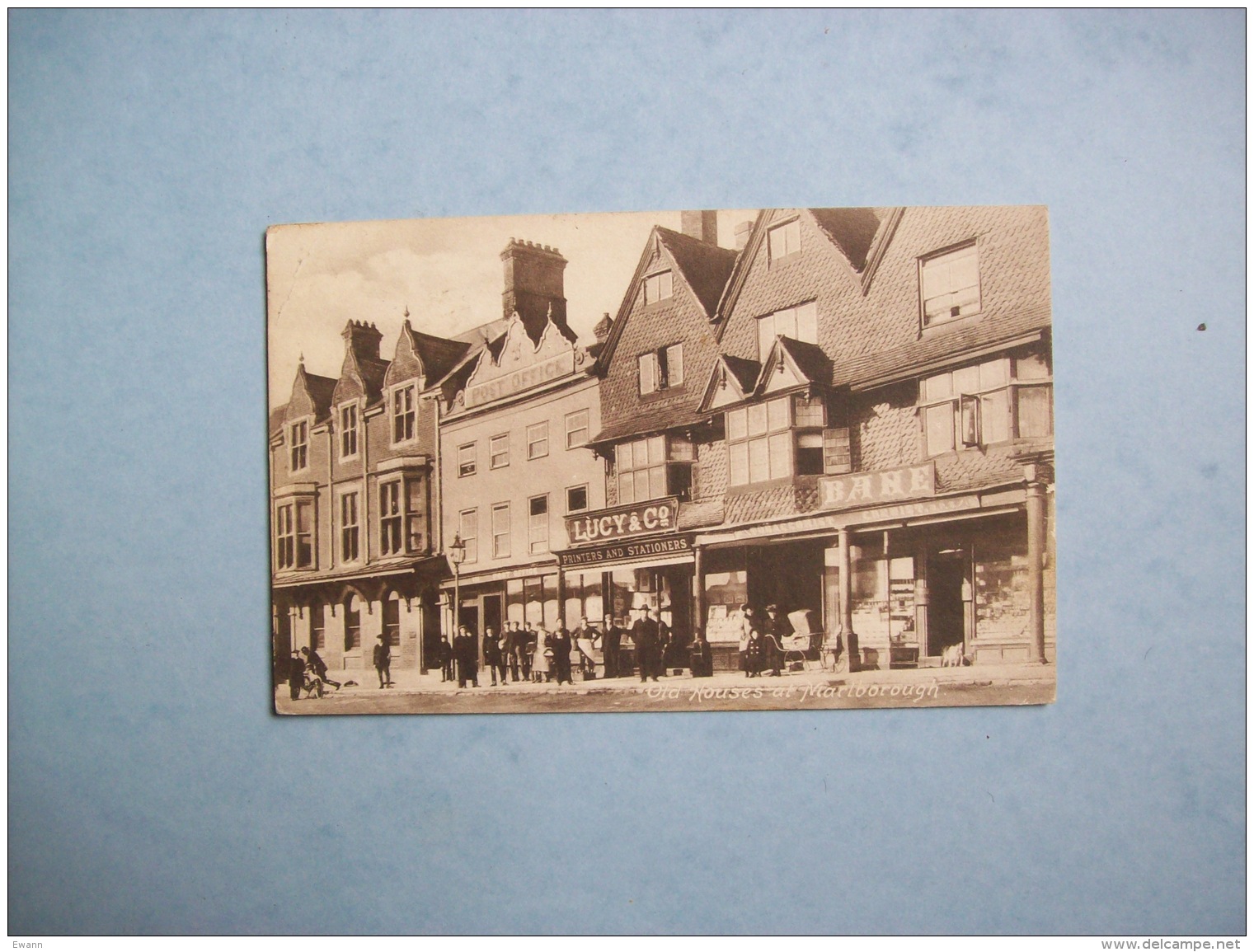 Angleterre: Carte Postale Ancienne De Marlborough - Old Houses - Autres & Non Classés