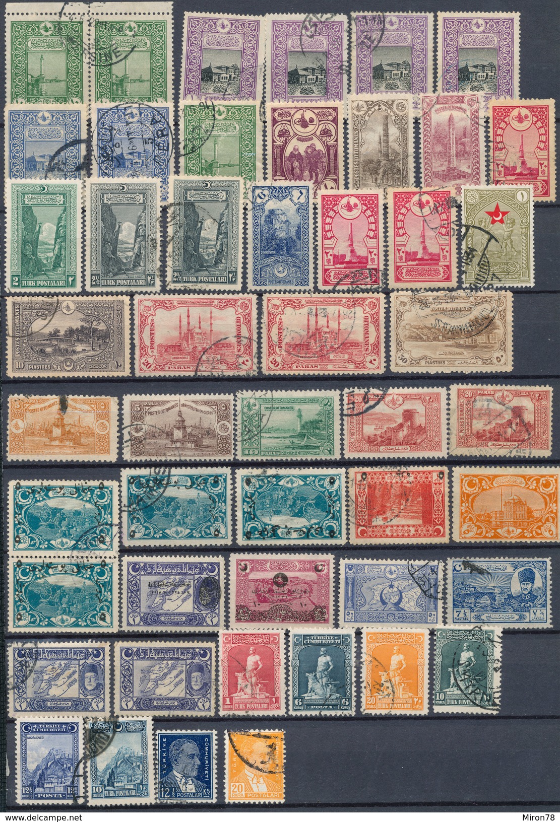 Stamp Turkey  Used Lot#11 - Oblitérés