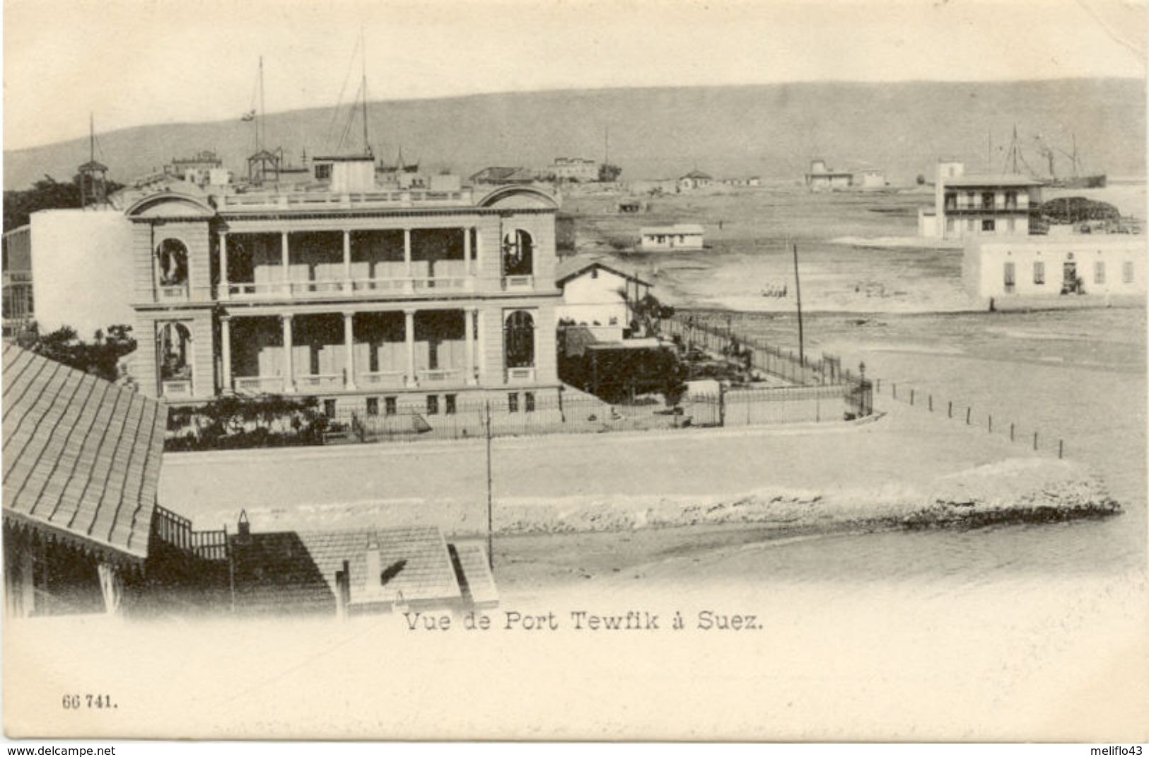 Egypte /// CPA - Vue De Port Tewfik à Suez - Suez