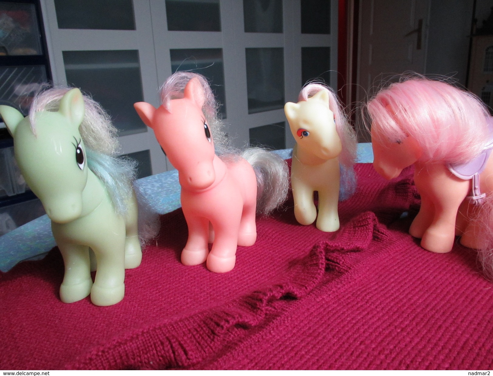 Mon Petit Poney - My Little Pony Collection Lot De 4 Figurines Hasbro Depuis 1983 Bon état Voir Photos Individuelles - Chevaux