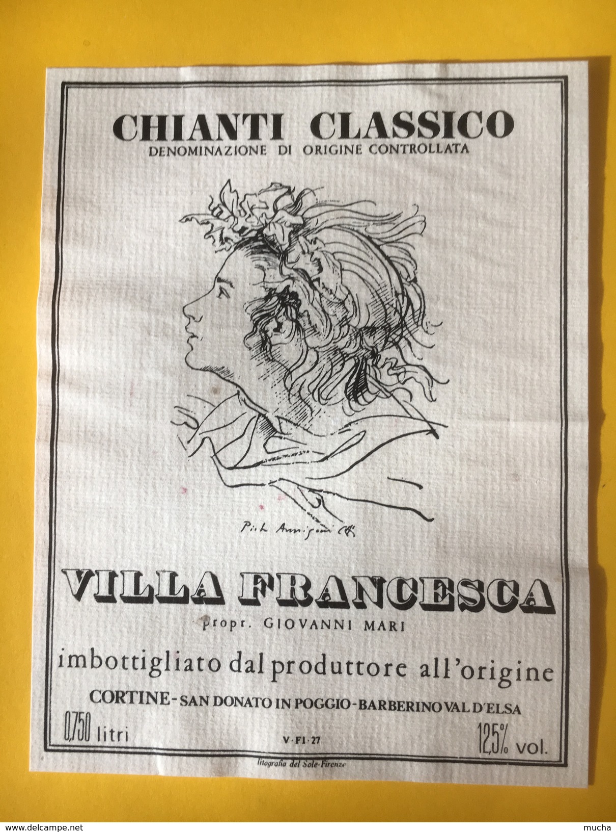 5621 -   Chianti Classico Villa Francesca Italie - Arte