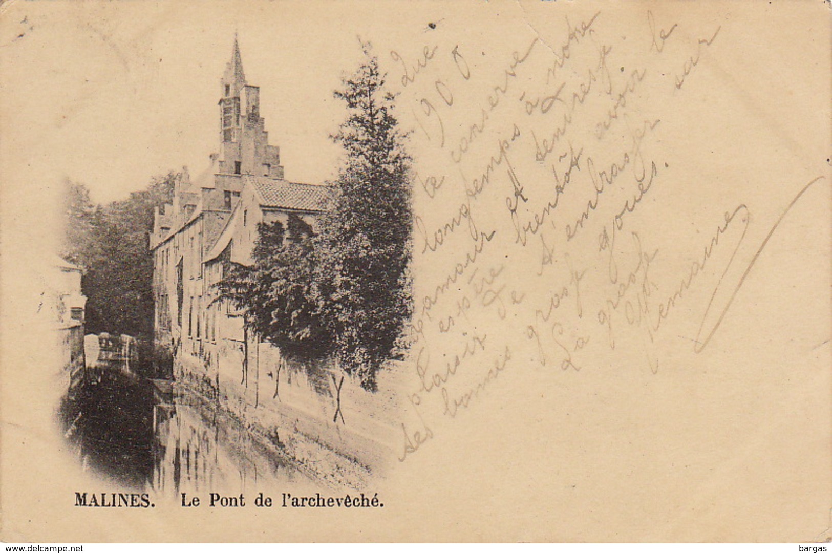 Malines Le Pont De L'archevêché - Mechelen