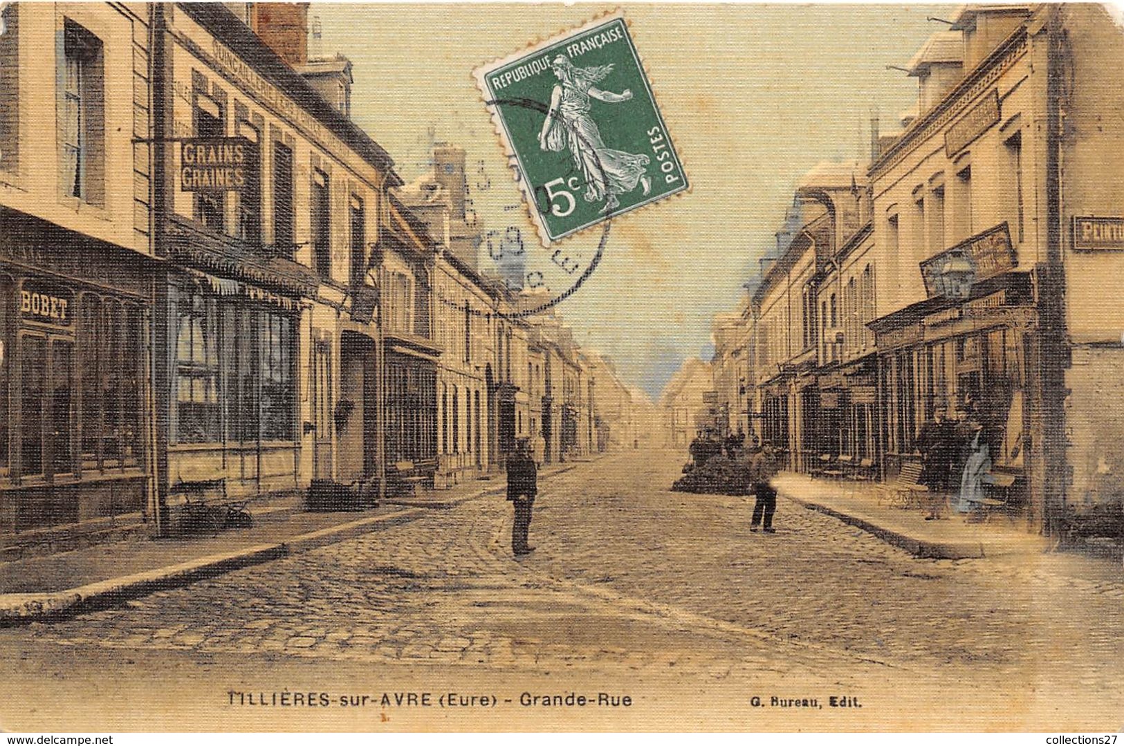 27-TILLIERES-SUR-AVRE- GRANDE-RUE - Tillières-sur-Avre