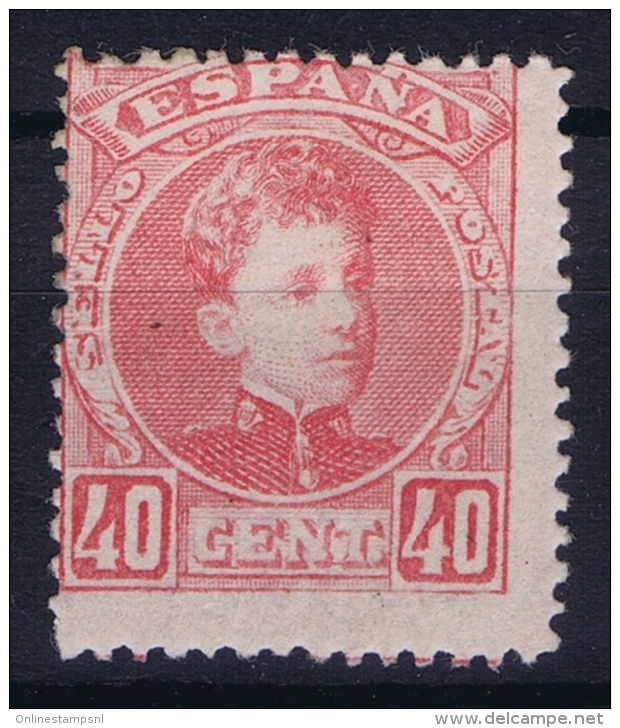 Spain: Ed 251 Mi Nr 219  MH/* Flz/ Charniere 1902 - Nuevos