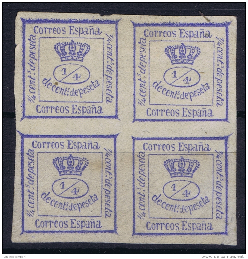 Spain: Ed 115 Mi Nr 109 Not Used (*) SG1872 - Nuevos