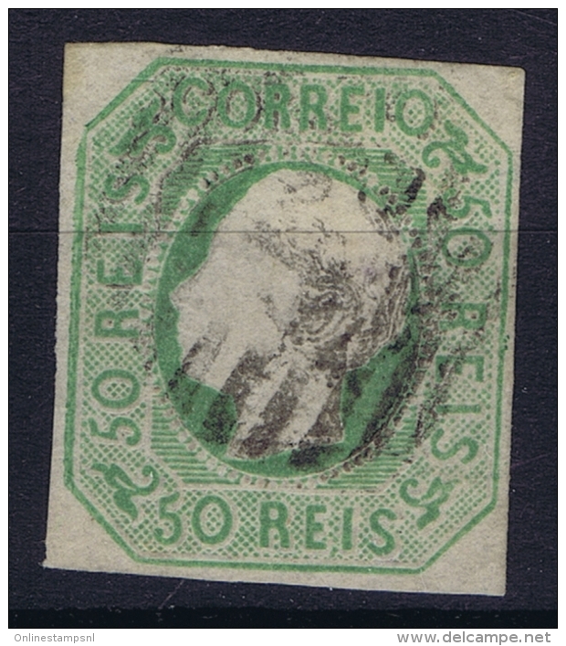 Portugal  Mi Nr 15 Obl./Gestempelt/used  1862 - Oblitérés