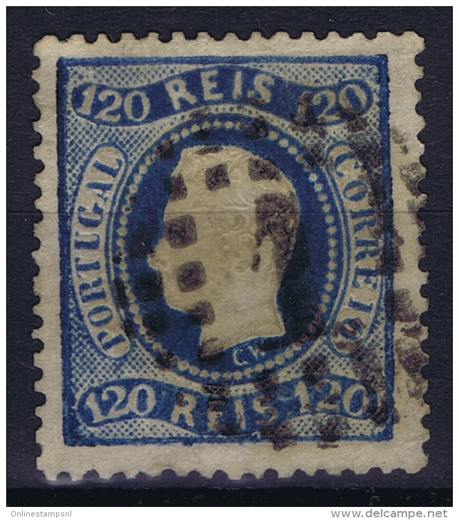 Portugal  Mi Nr 32 Obl./Gestempelt/used  1867 - Oblitérés