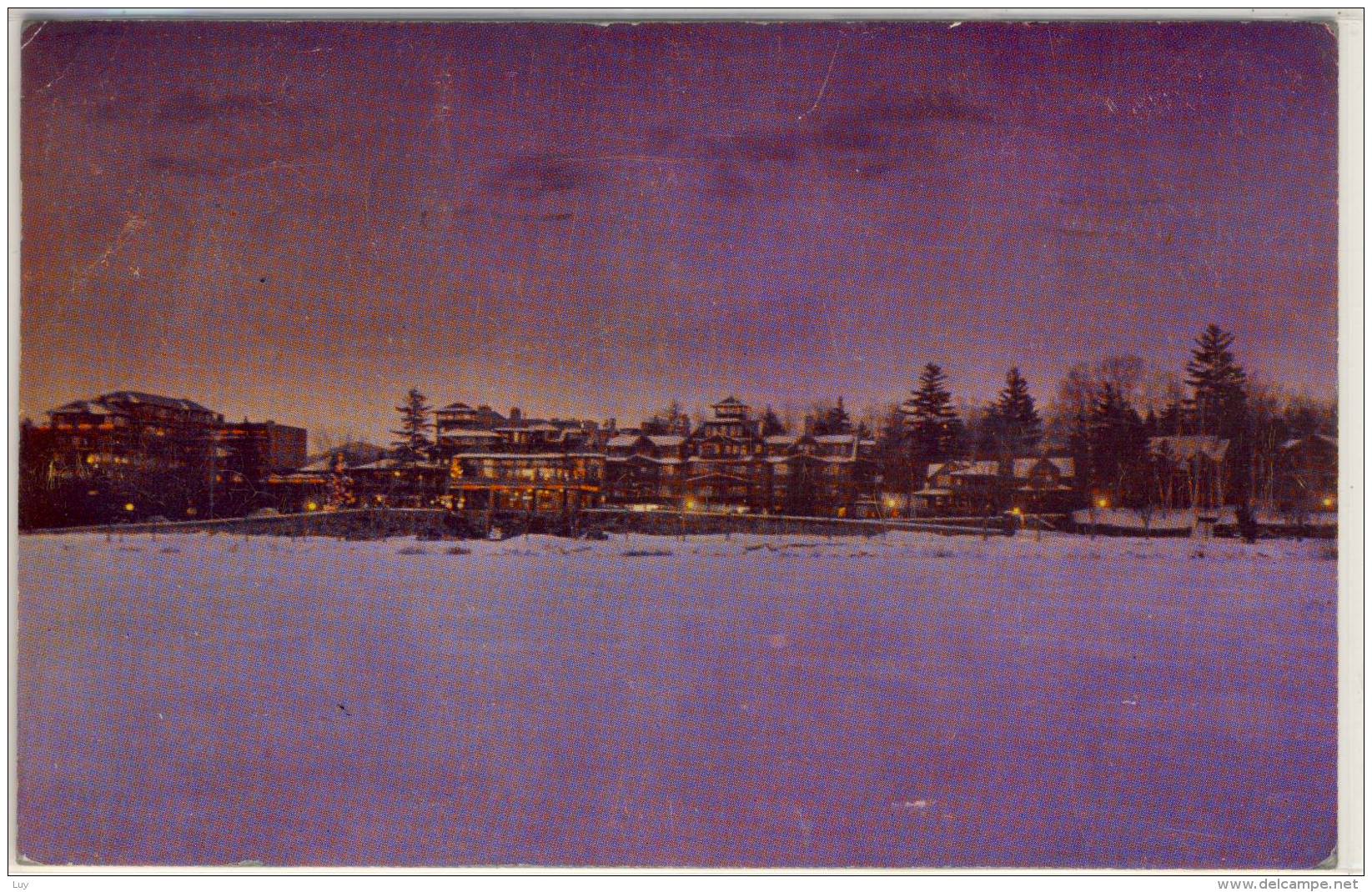 LAKE PLACID CLUB NY  VIEWED FROM MIRROR LAKE  1950 - Other & Unclassified