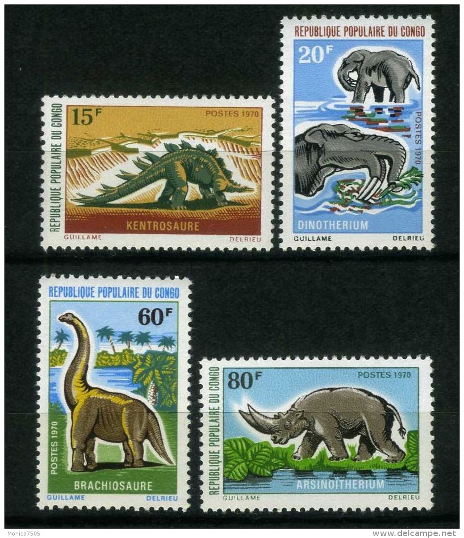 CONGO ( POSTE ) : Y&amp;T N°  275/278  TIMBRES  NEUFS  SANS  TRACE  DE  CHARNIERE , A  VOIR . - Ungebraucht