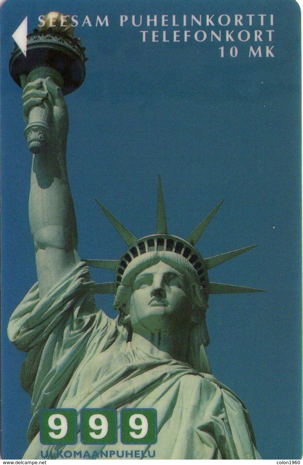 FINLANDIA. ESTATUA DE LA LIBERTAD - STATUE OF LIBERTY. (06.99 - 7010 - 28900 Ex.) (0413). - Finlandia