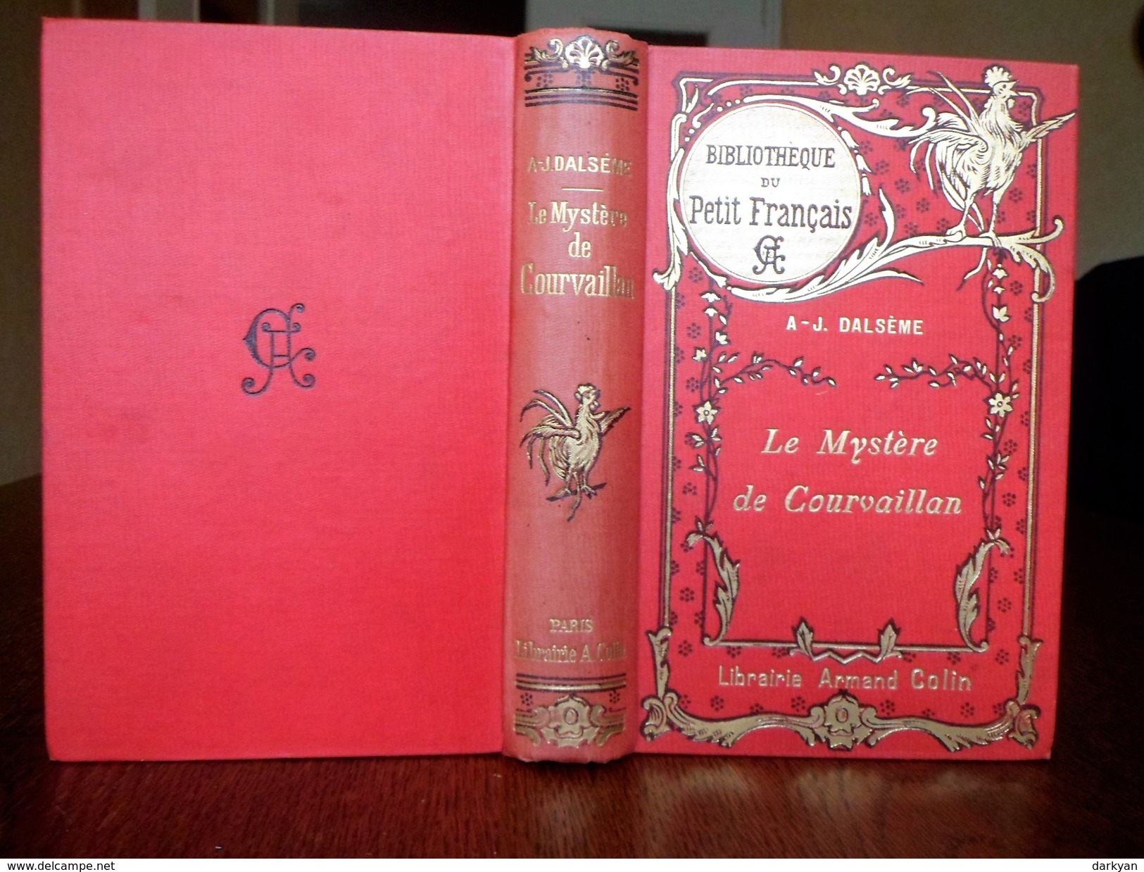 A.J. Dalsème - Le Mystère De Courvaillan - Editions Armand Colin 1901 - 1901-1940