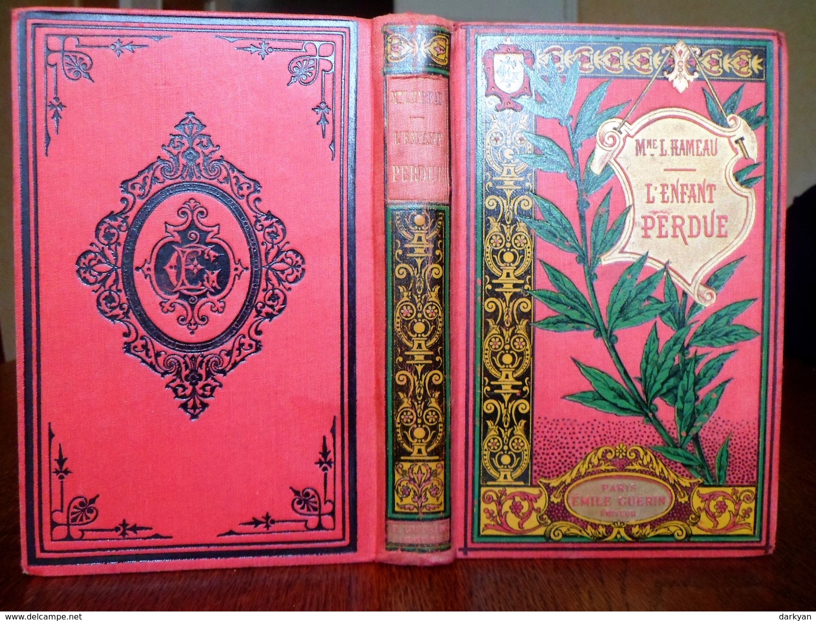 Mme L. Hameau - L'enfant Perdue - Editions Emile Guérin 1887 - 1801-1900