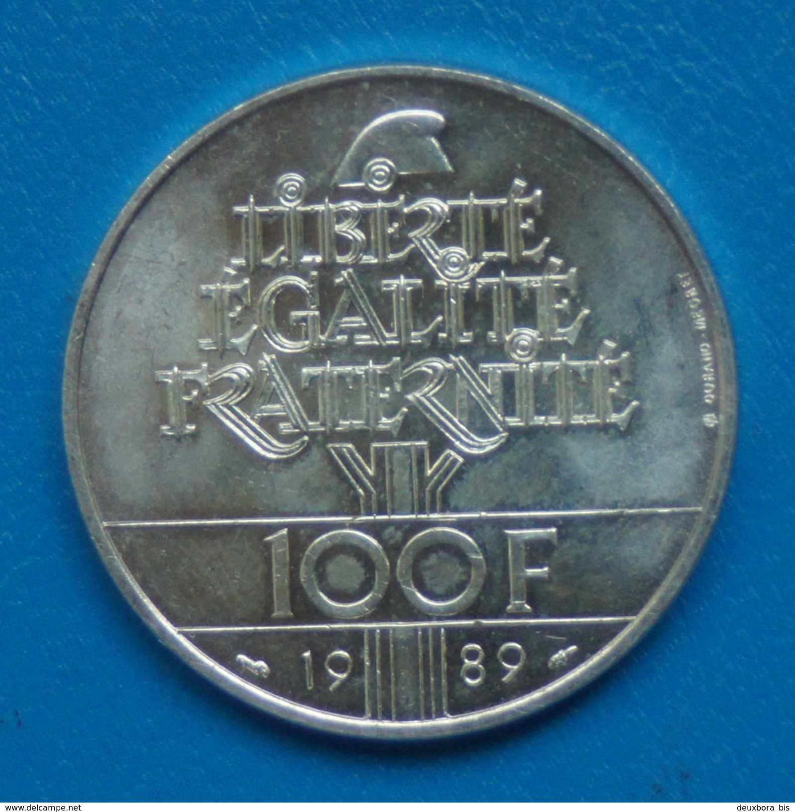 Pièce De 100 Francs 1989 " Droits De L'homme " - Argent 900/1000 - Other & Unclassified