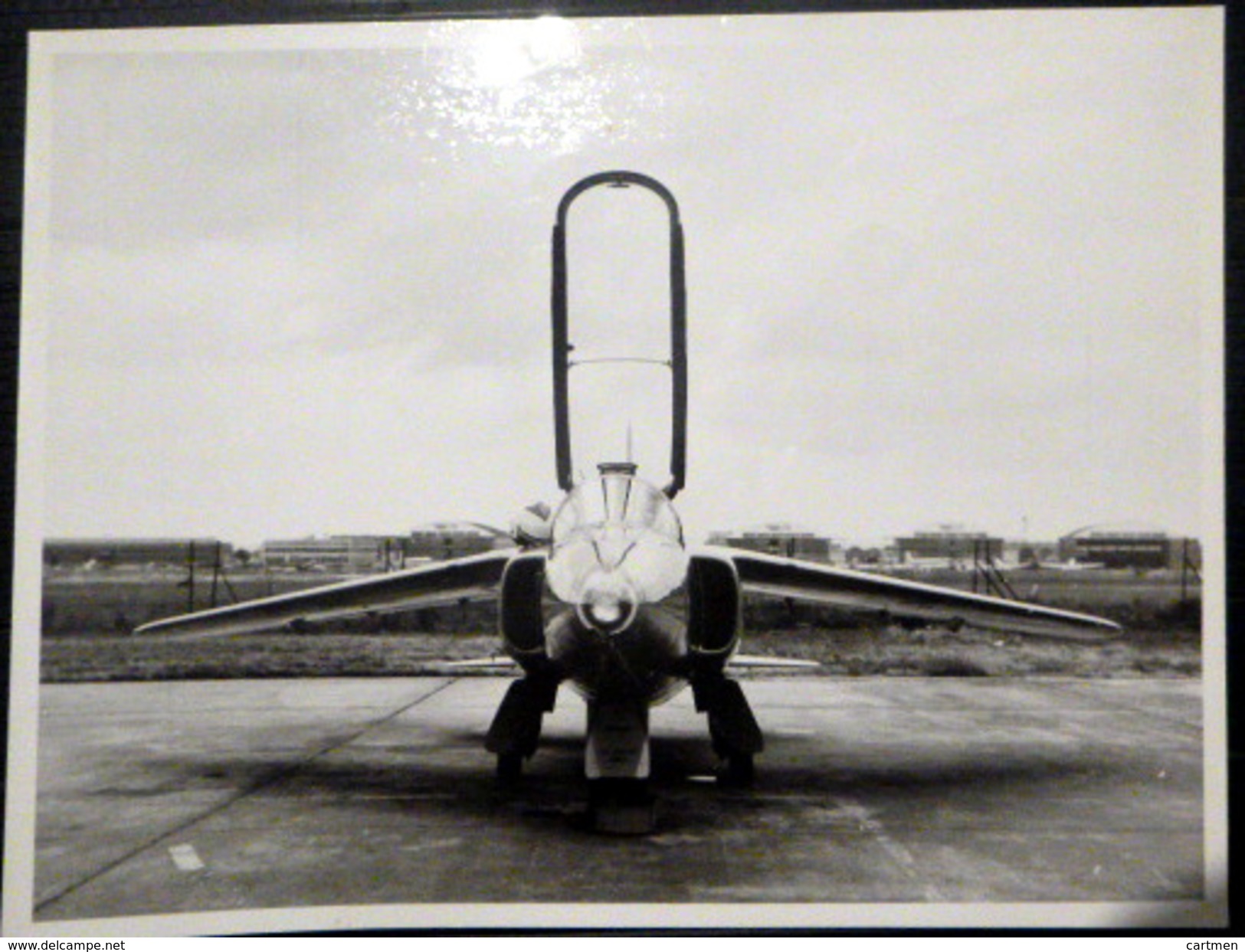 AVIATION PHOTO ORIGINALE AVION DE CHASSE MILITAIRE FOLAND GNAT - Aviación