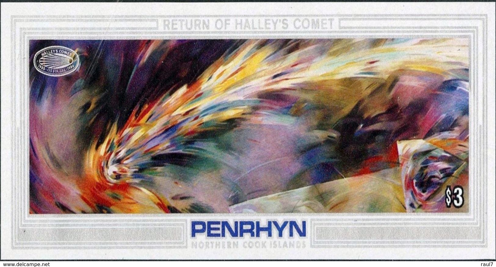 PENRHYN 1986 - Passage De La Comète D'Halley - BF Neufs // Mnh - Penrhyn