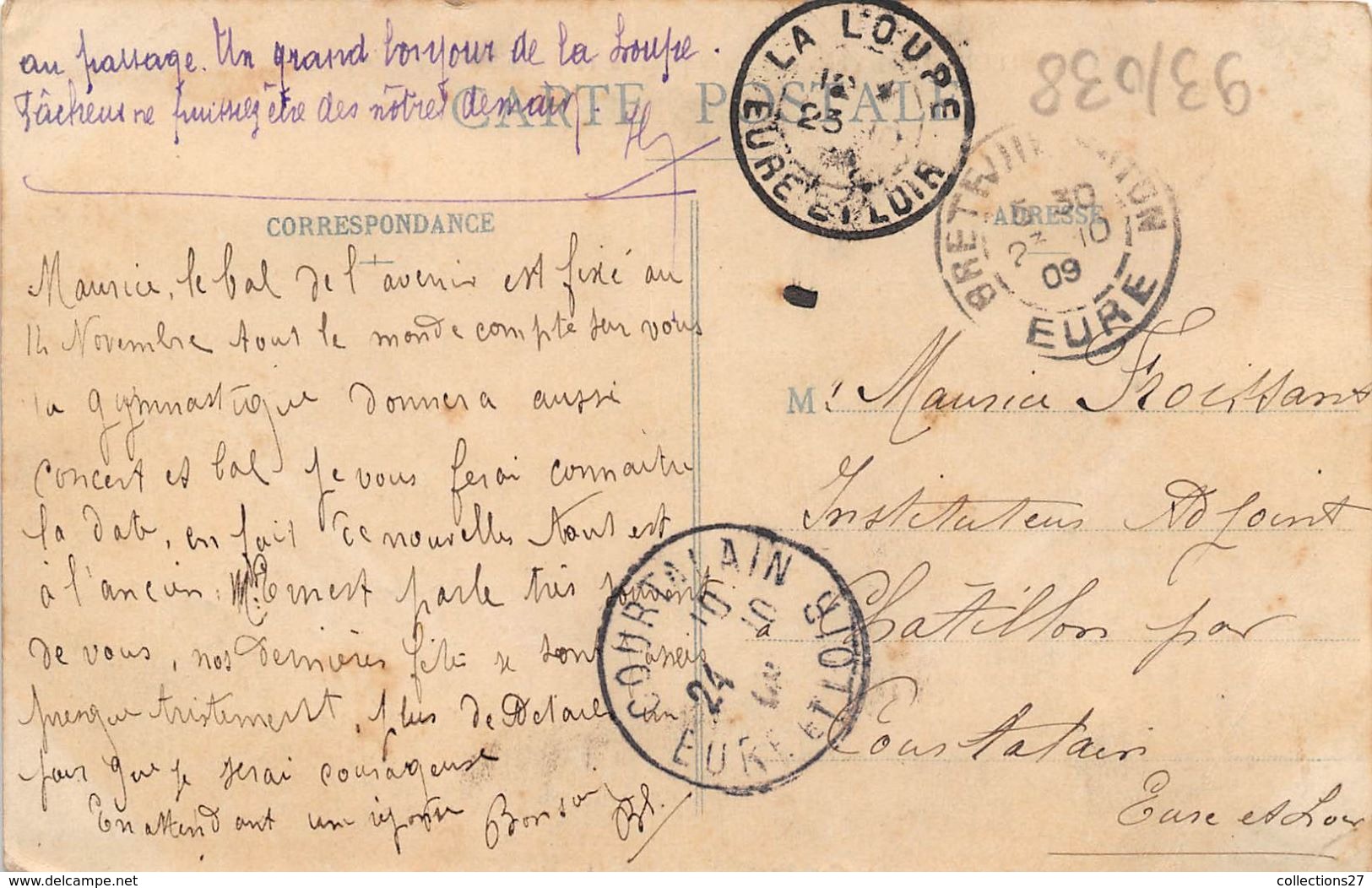 27-BRETEUIL- FÊTE DE GYMNASTIQUE DU 12 SEPTEMBRE 1909 - Breteuil