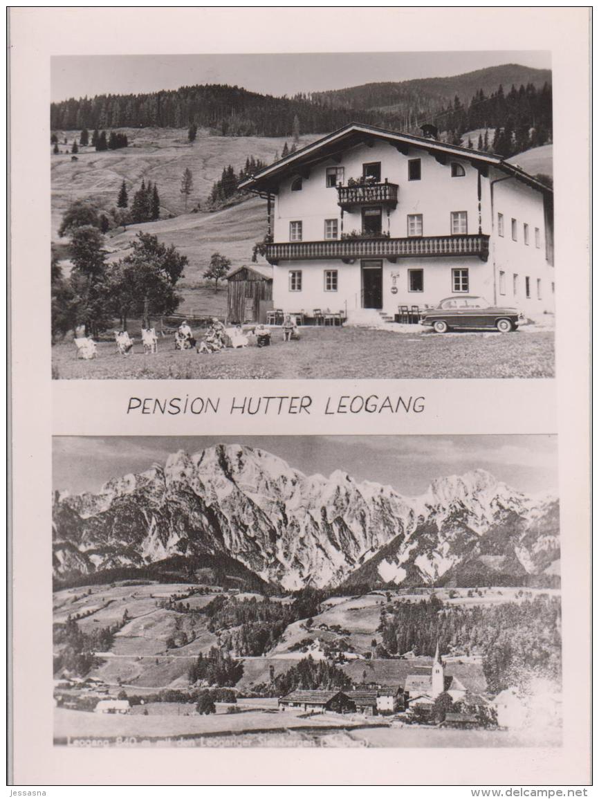 AK - LEOGANG - Pension "Hutter" Und Panorama - Leogang