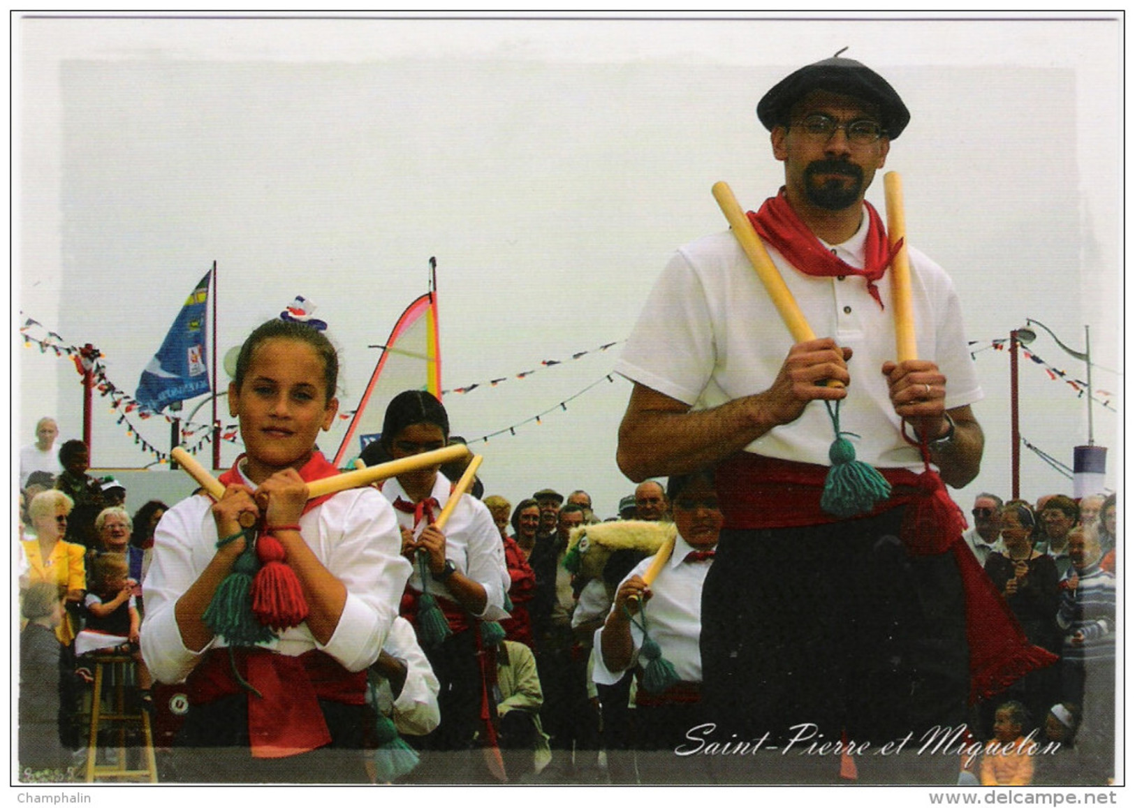 Saint-Pierre Et Miquelon - Saint-Pierre - Fête Basque - Danses Folkloriques - Danseurs - Saint-Pierre-et-Miquelon