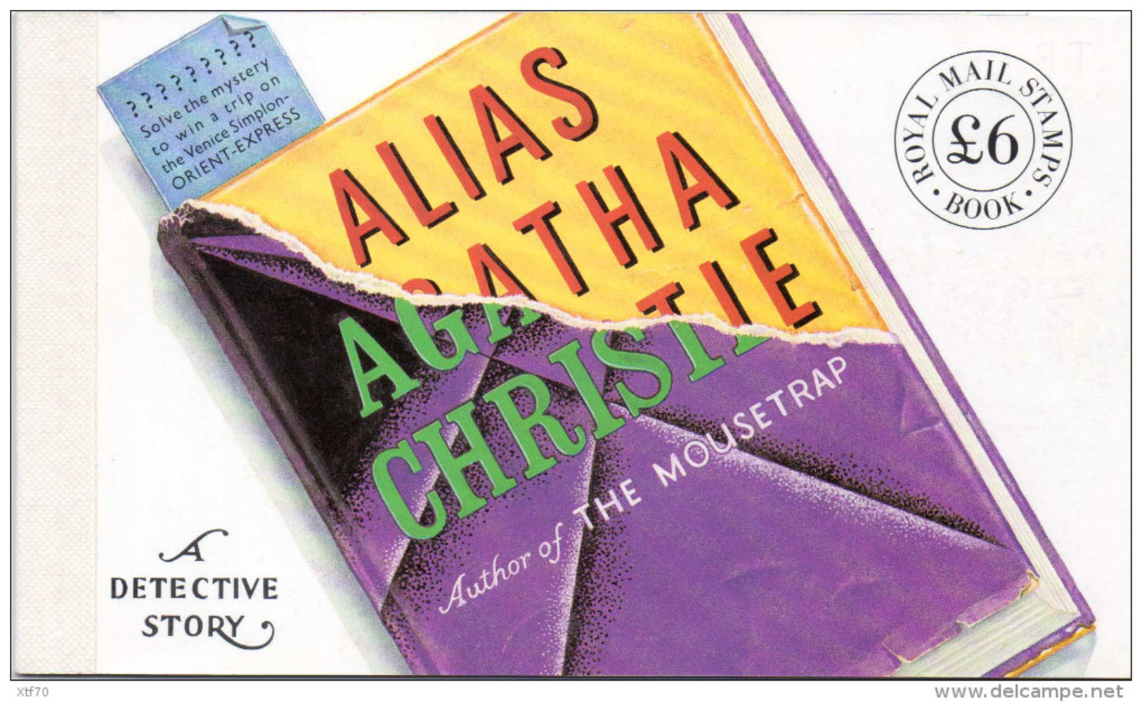 GREAT BRITAIN 1991 Agatha Christie Prestige Booklet - Libretti