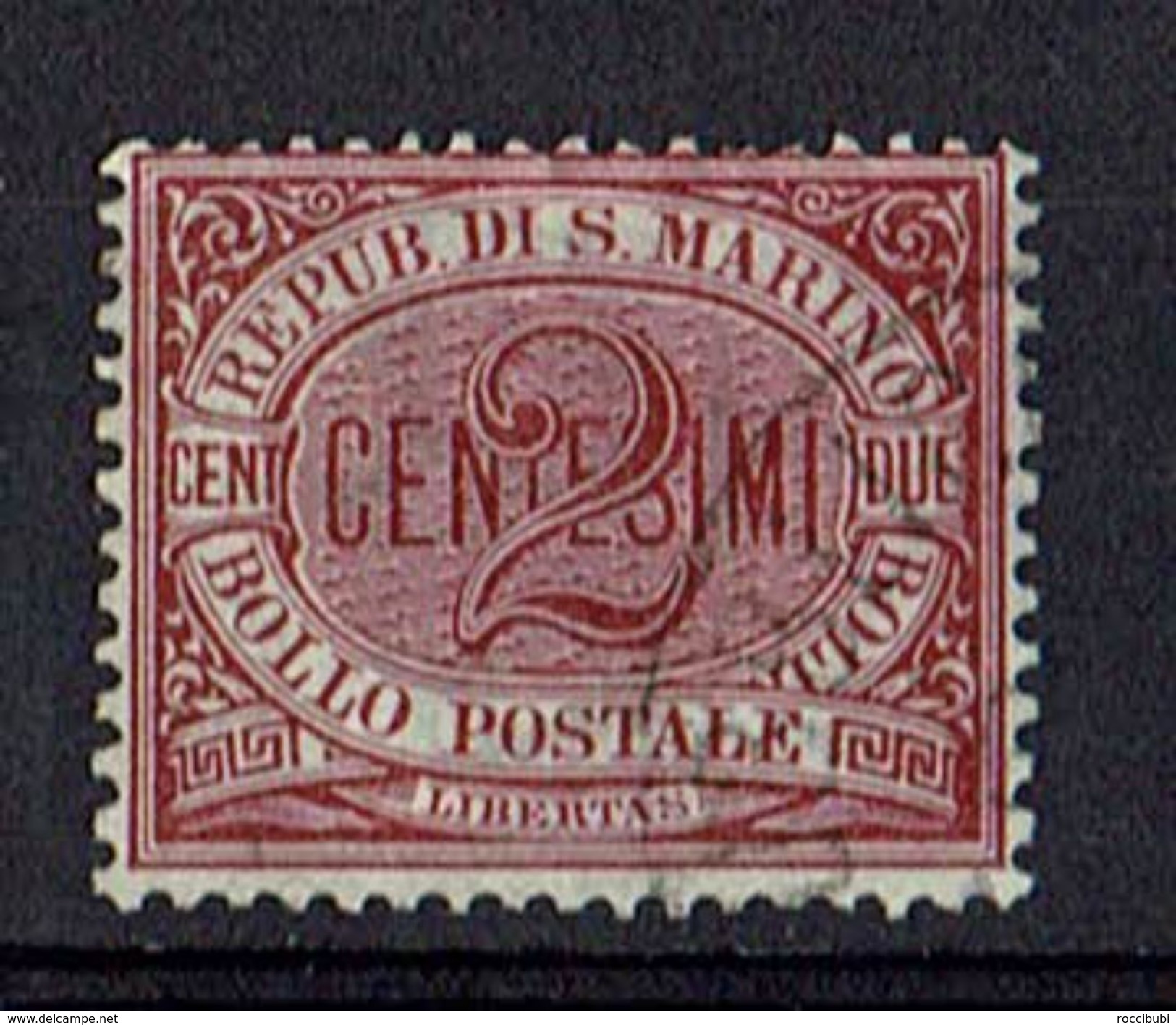 San Marino 1894/1899 // Michel 26 O (10.573) - Usados