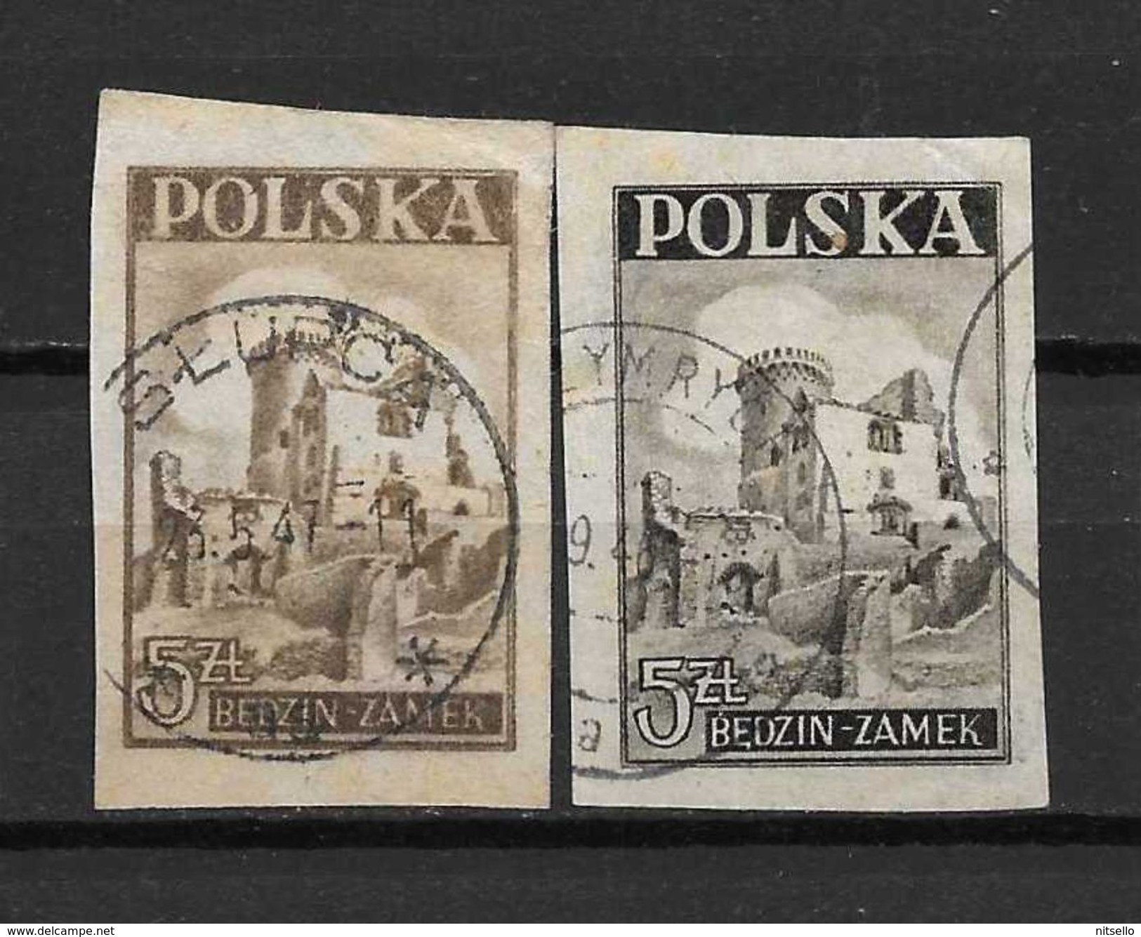 LOTE 1787  ///  POLONIA 1946       YVERT Nº: 478/479       ¡¡¡¡ LIQUIDATION !!!! - Used Stamps