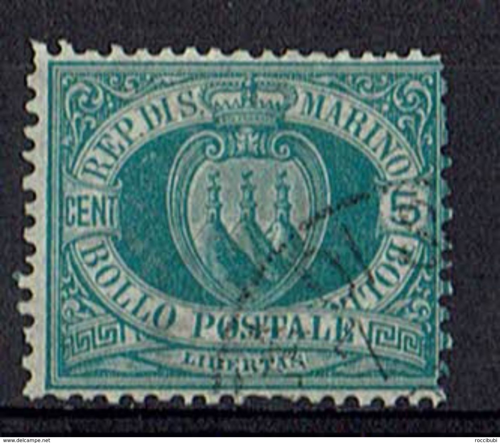 San Marino 1894/1899 // Michel 27 O (10.576) - Gebruikt