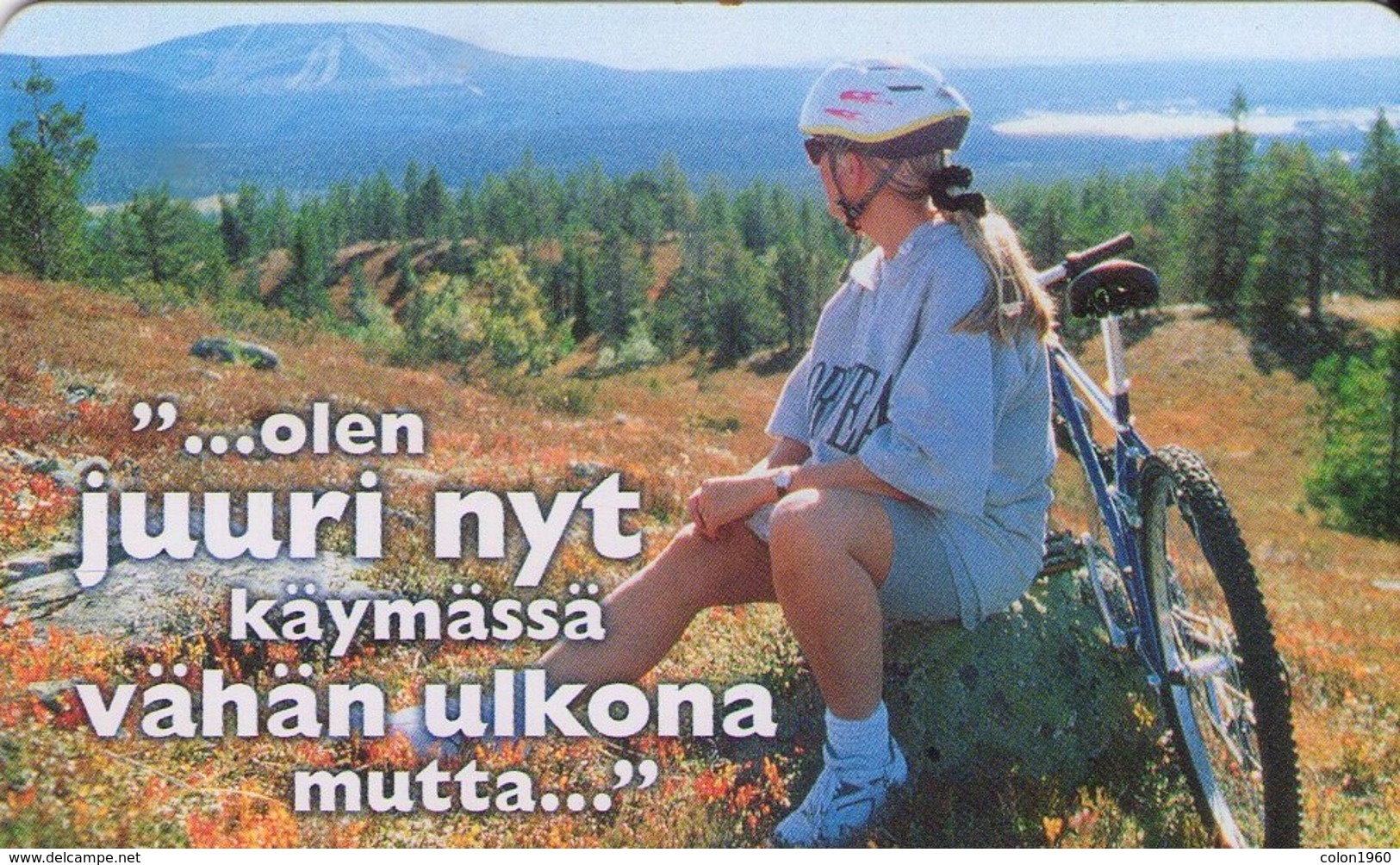 FINLANDIA. CYCLING. Plus-Service. 04-00. 2000 Ex. KPY 000135. (483). - Finlandia