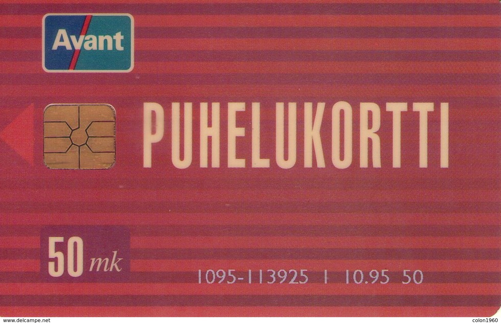 FINLANDIA. AVA-30D. PUHELUKORTTI. 1995-10. 19000 Ex. (485). - Finlandia